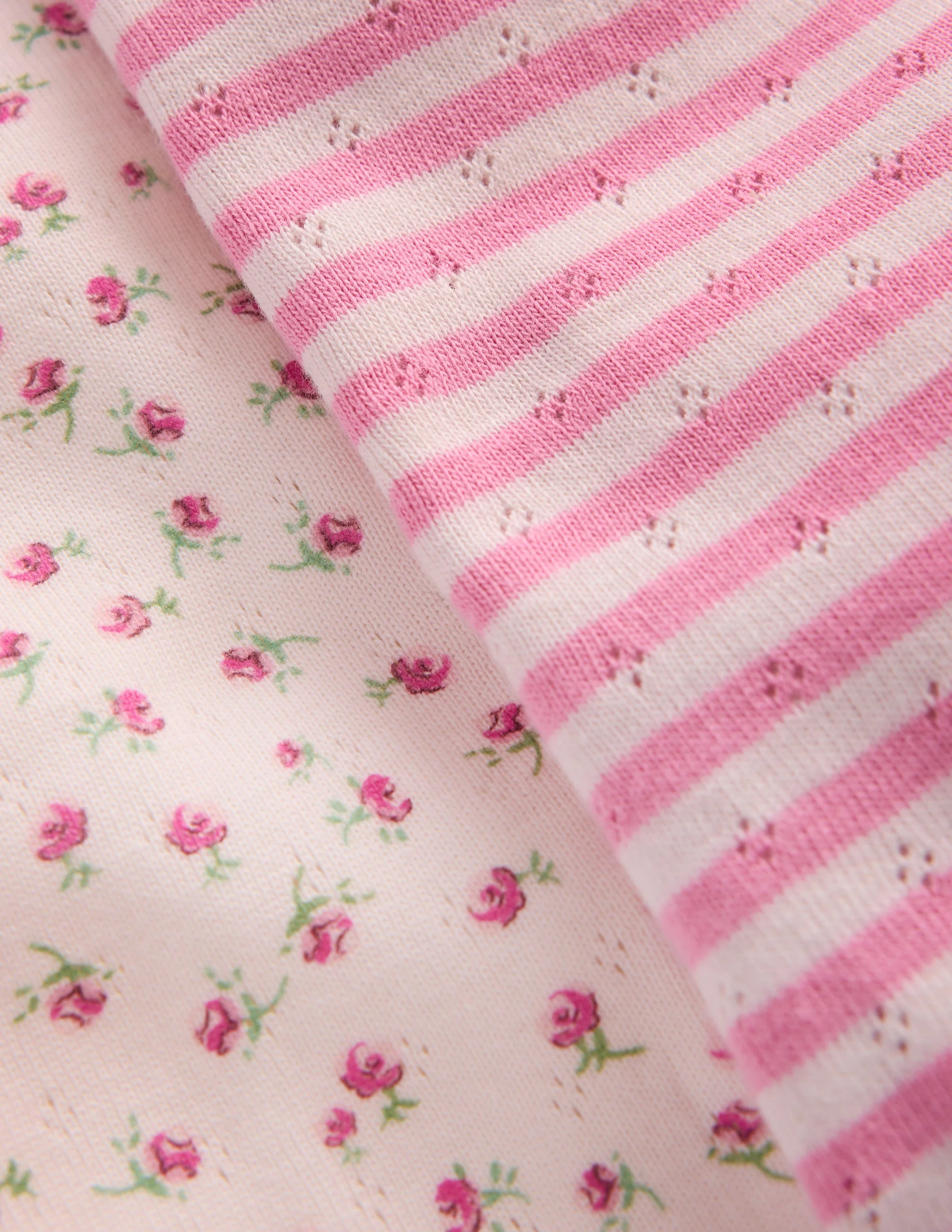 2-pack Pointelle Bodies-Ditsy Rose - Image 3