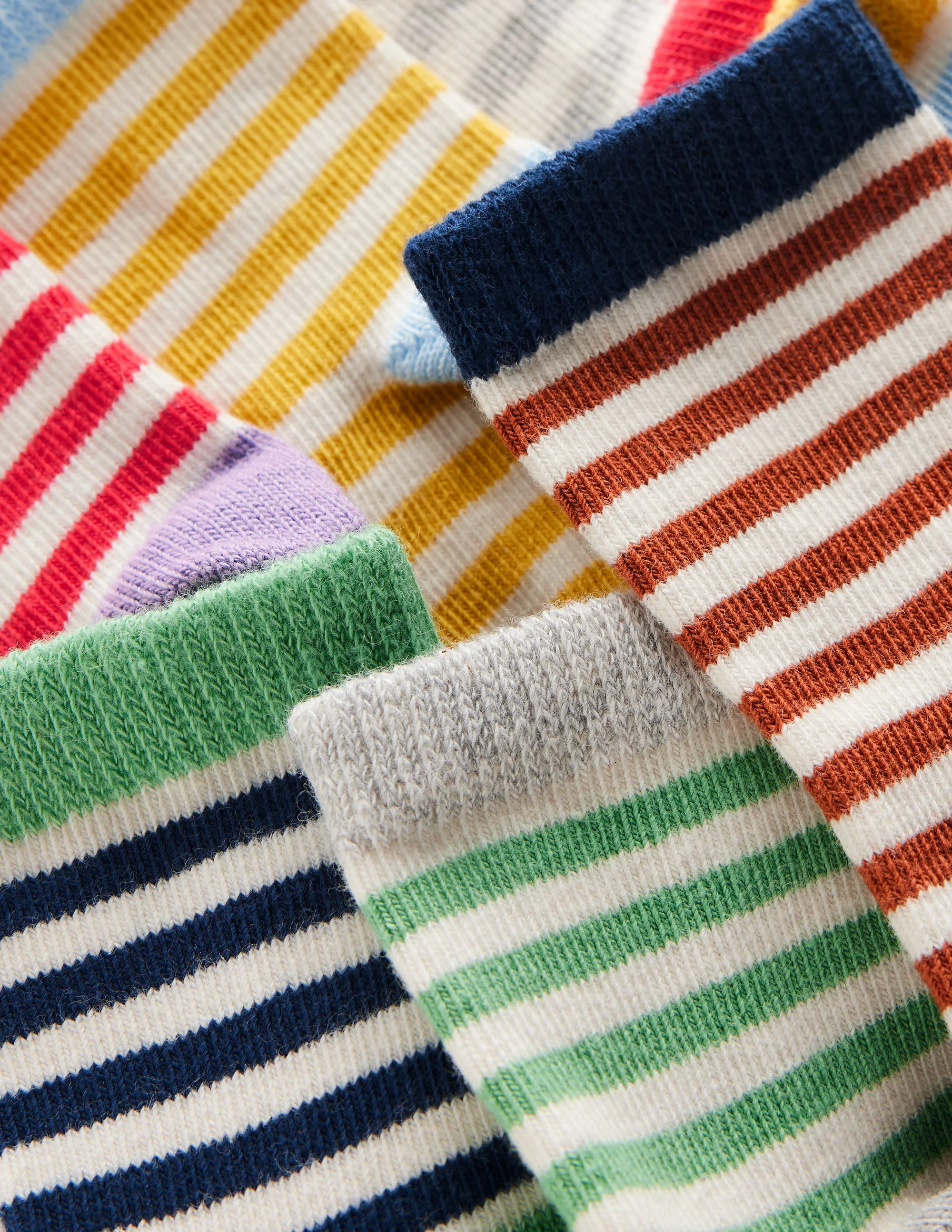 7-Pack Baby Socks-Stripes - Image 2