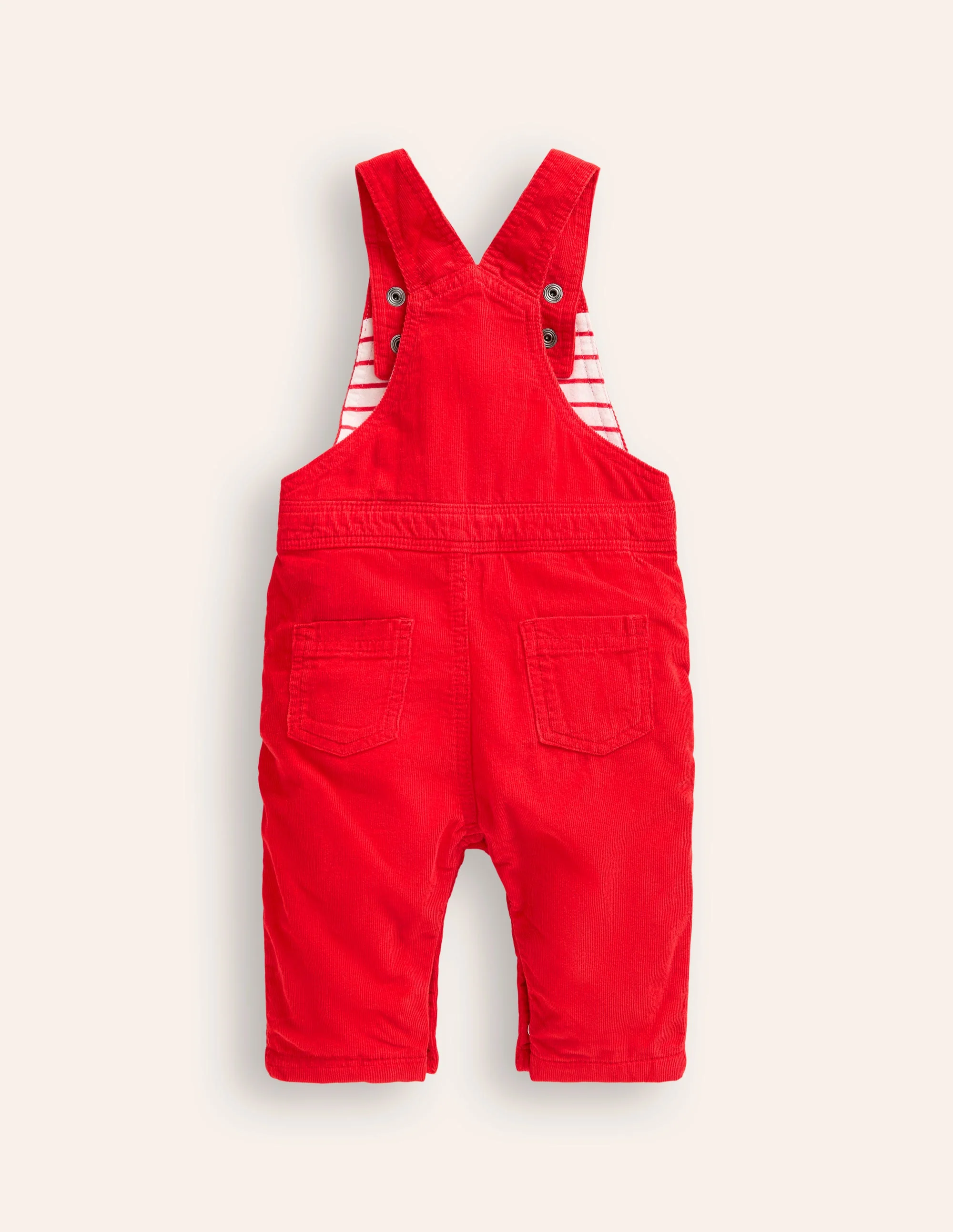 Classic Dungaree-Poppy Red - Image 2