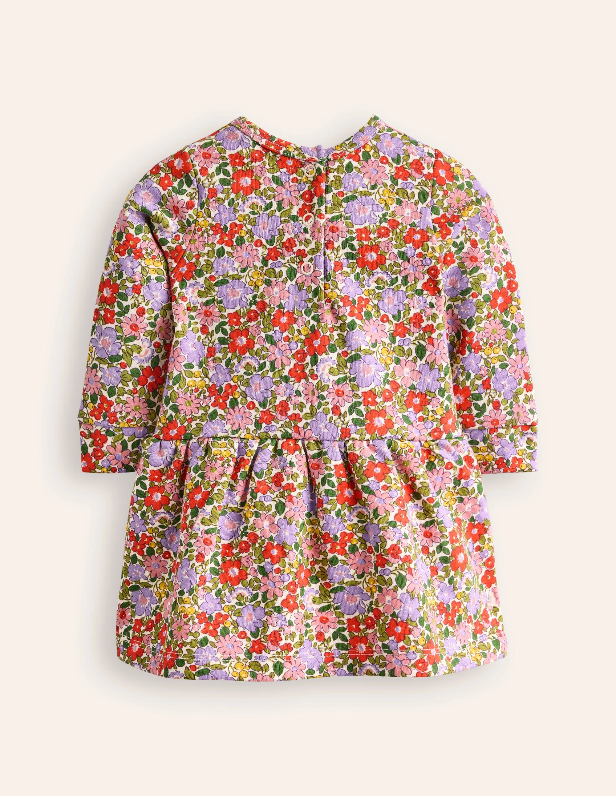 Cosy Sweatshirt Dress-Multi Flowerbed - Image 2
