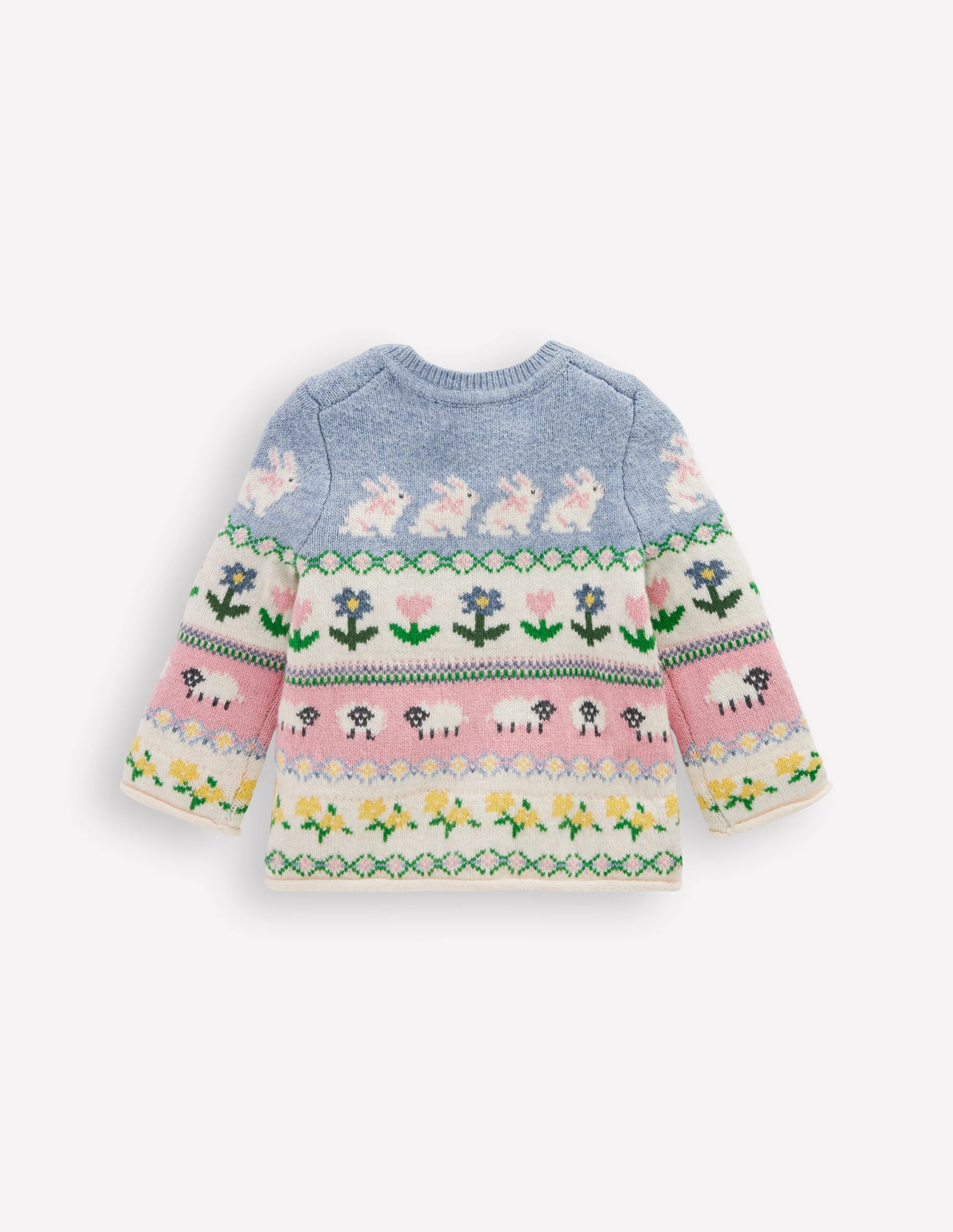 Edie Fair Isle Cardigan-Multi Easter - Image 2