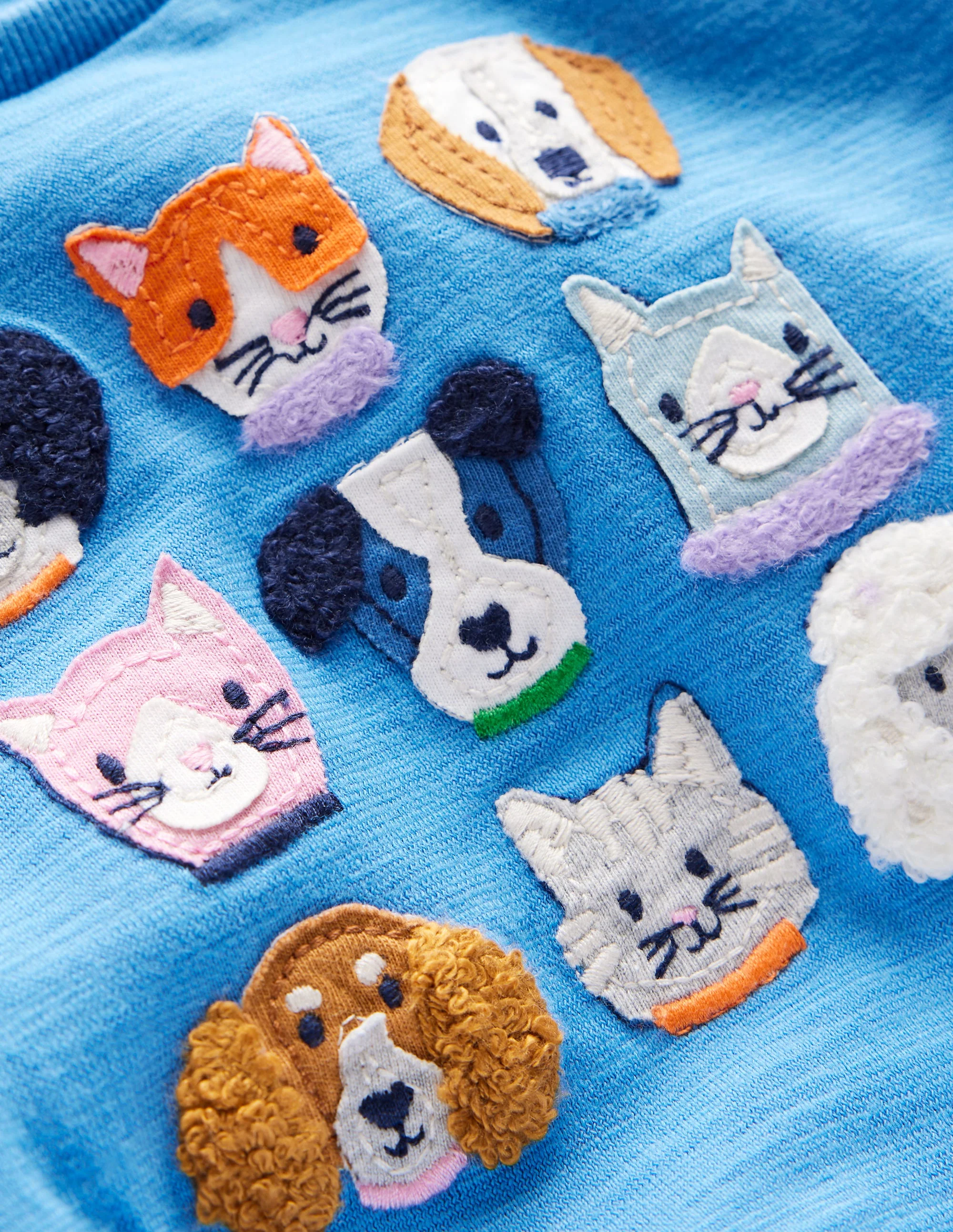 Fun Jersey Play Set-Peacock Plume Blue Pets - Image 3