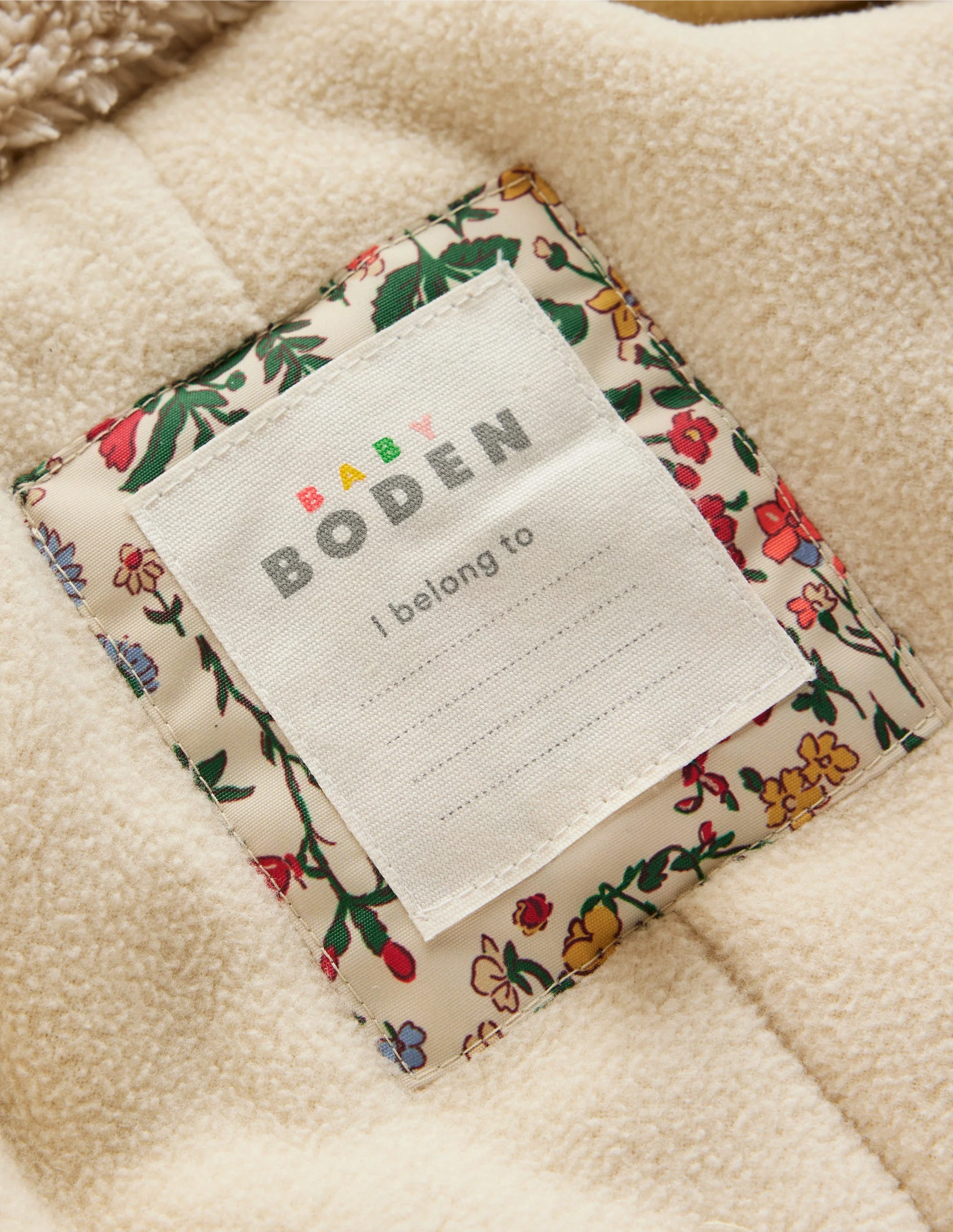 Girls Snowsuit-Multi Flower Meadow - Image 4