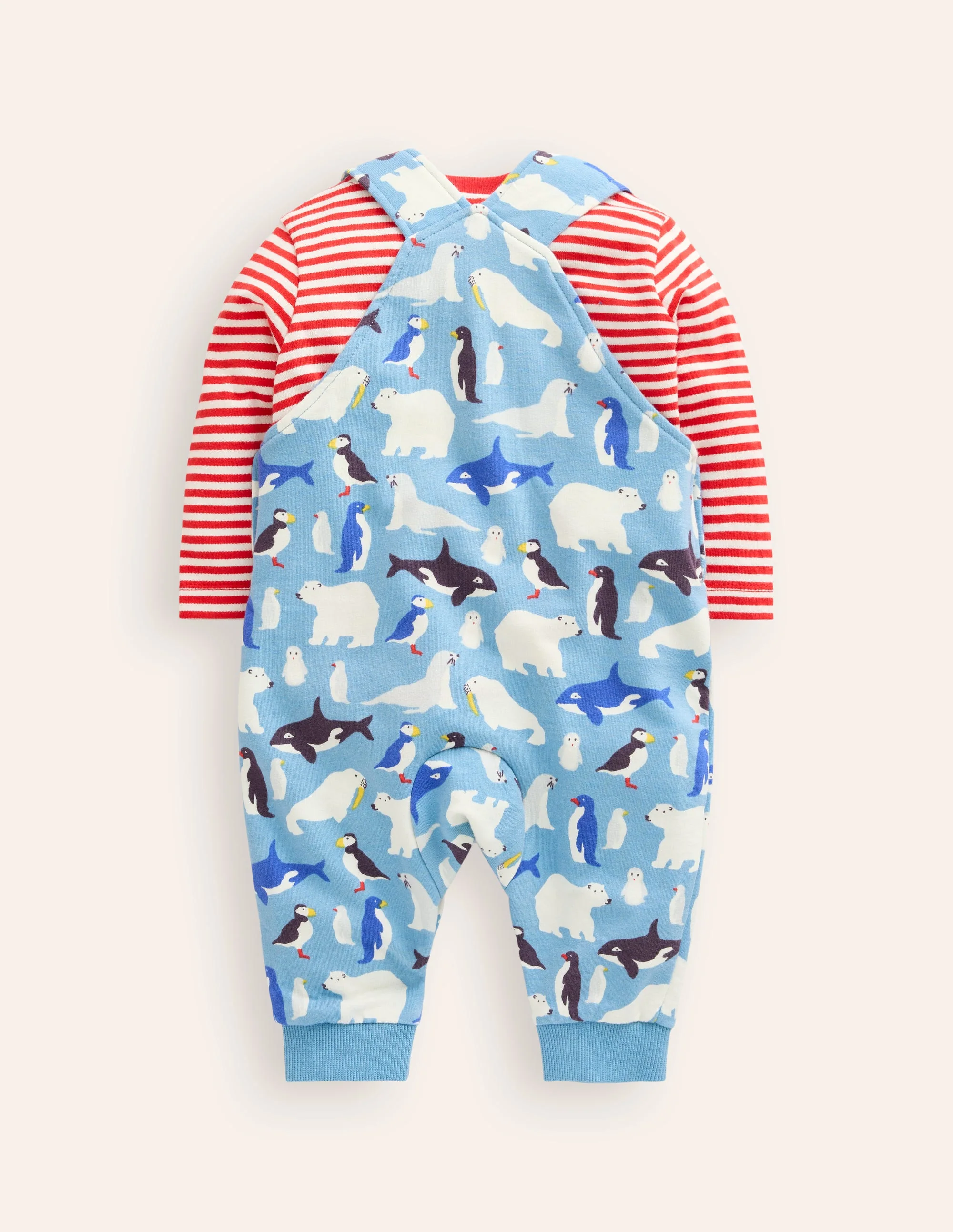 Jersey Overalls Set-Rainbow Farm - Image 2