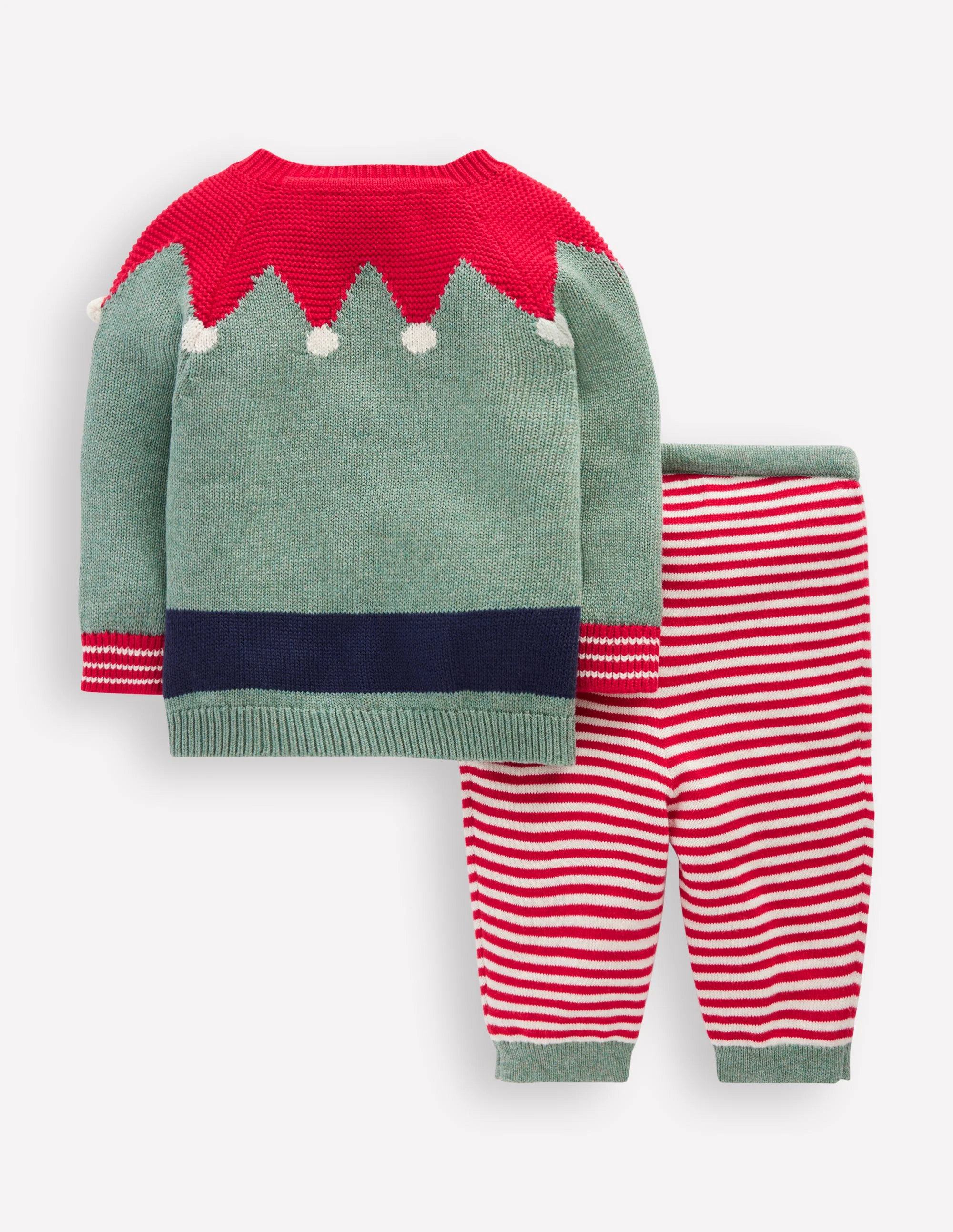Knitted Play Set-Csarite Green Elf - Image 2