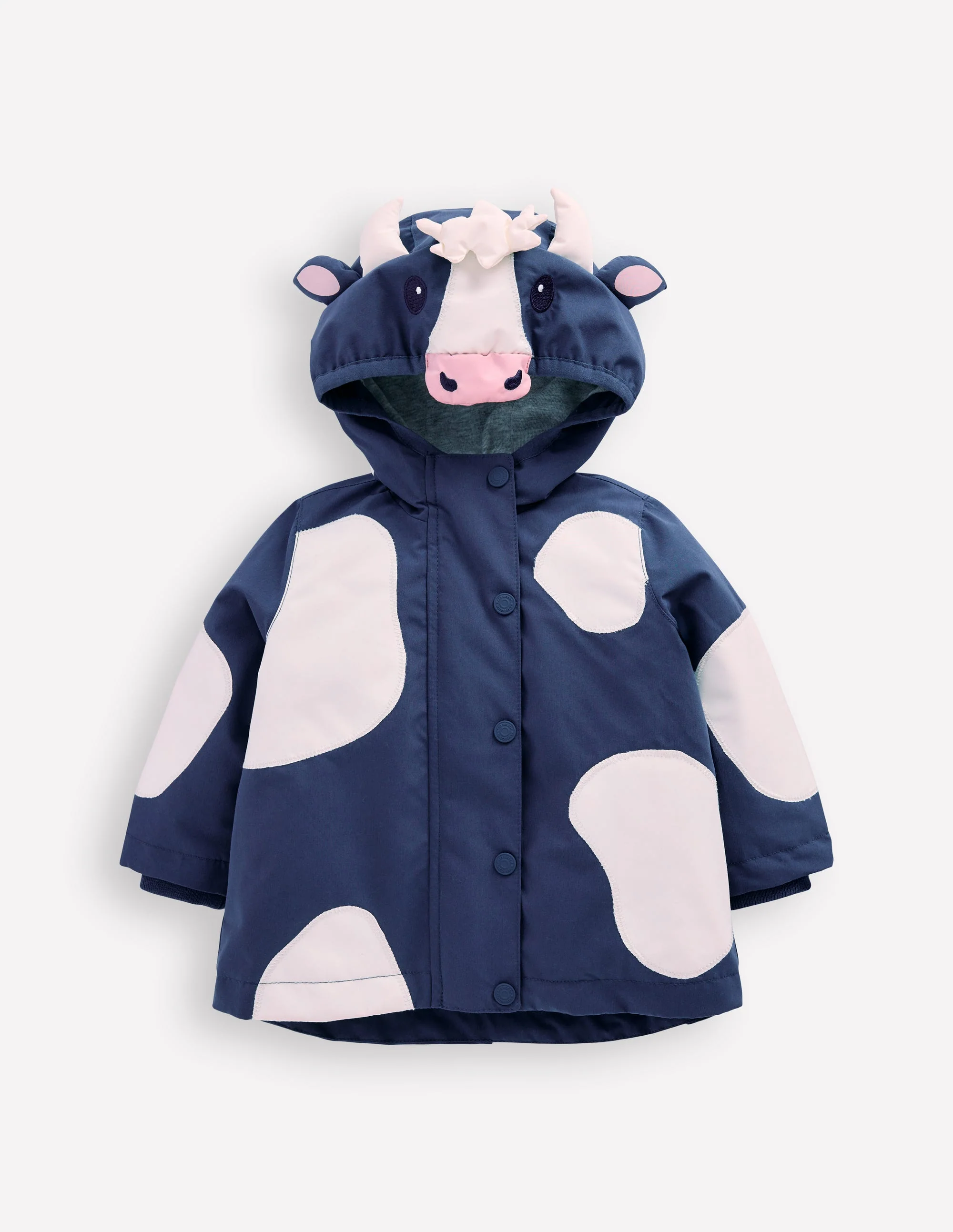 Novelty Fisherman Coat-Cow
