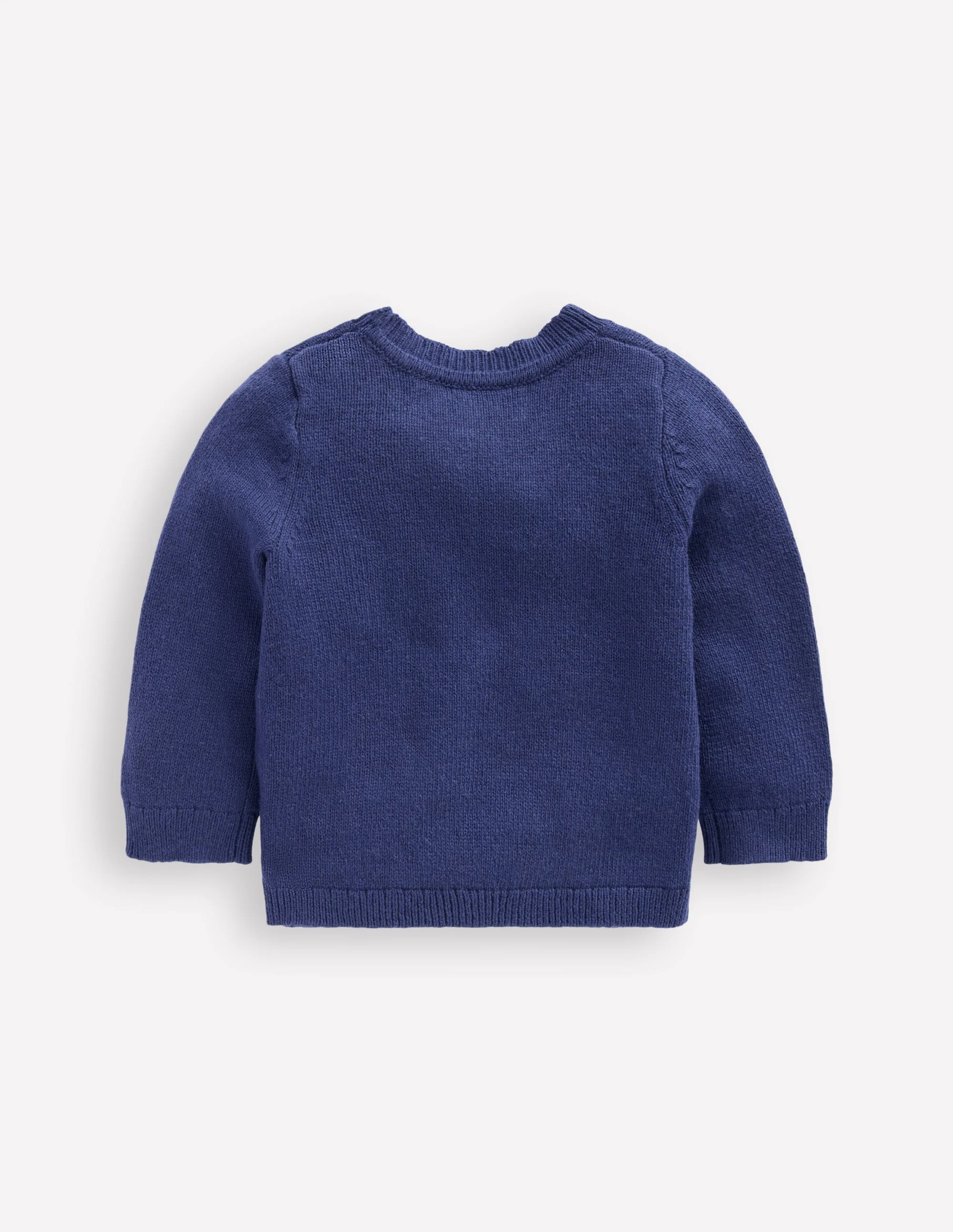 Novelty Logo Sweater-College Navy Dogs - Image 2