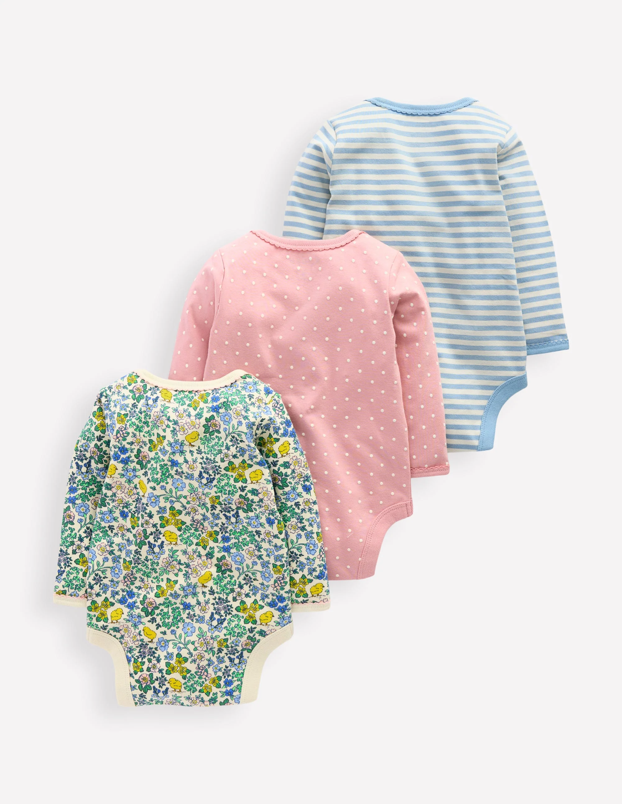 Printed 3 Pack Bodies-Chick Floral - Image 2