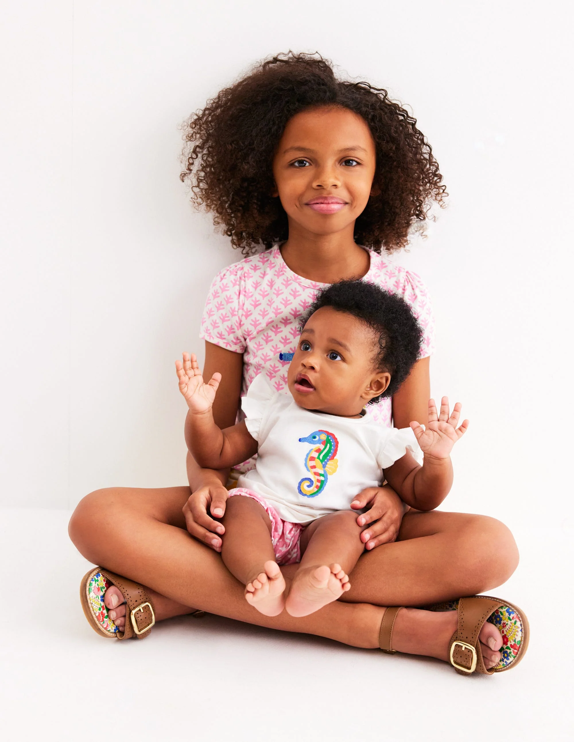 Ruffle Jersey Playset-Prism Pink and Coconut Milk - Image 4