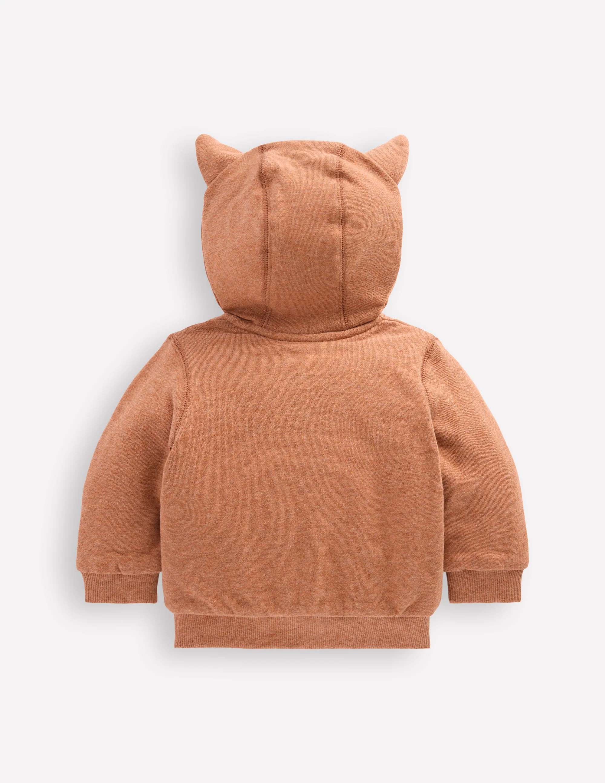 Shaggy Lined Novelty Hoody-Brown Dog - Image 2