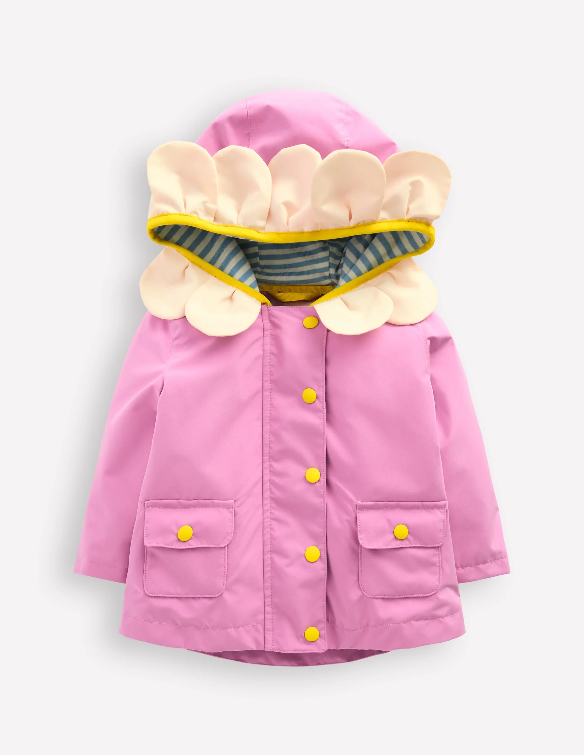 Showerproof Fisherman Coat-Vintage Mauve