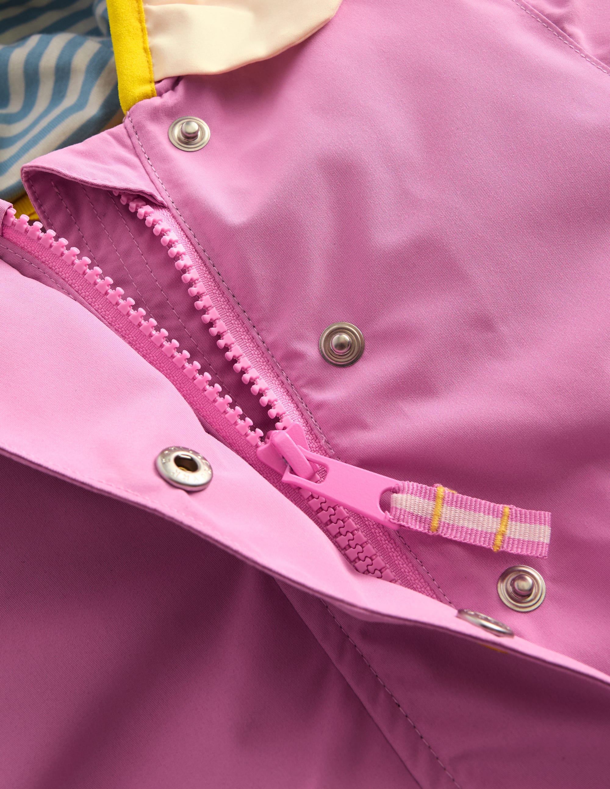 Showerproof Fisherman Coat-Vintage Mauve - Image 3
