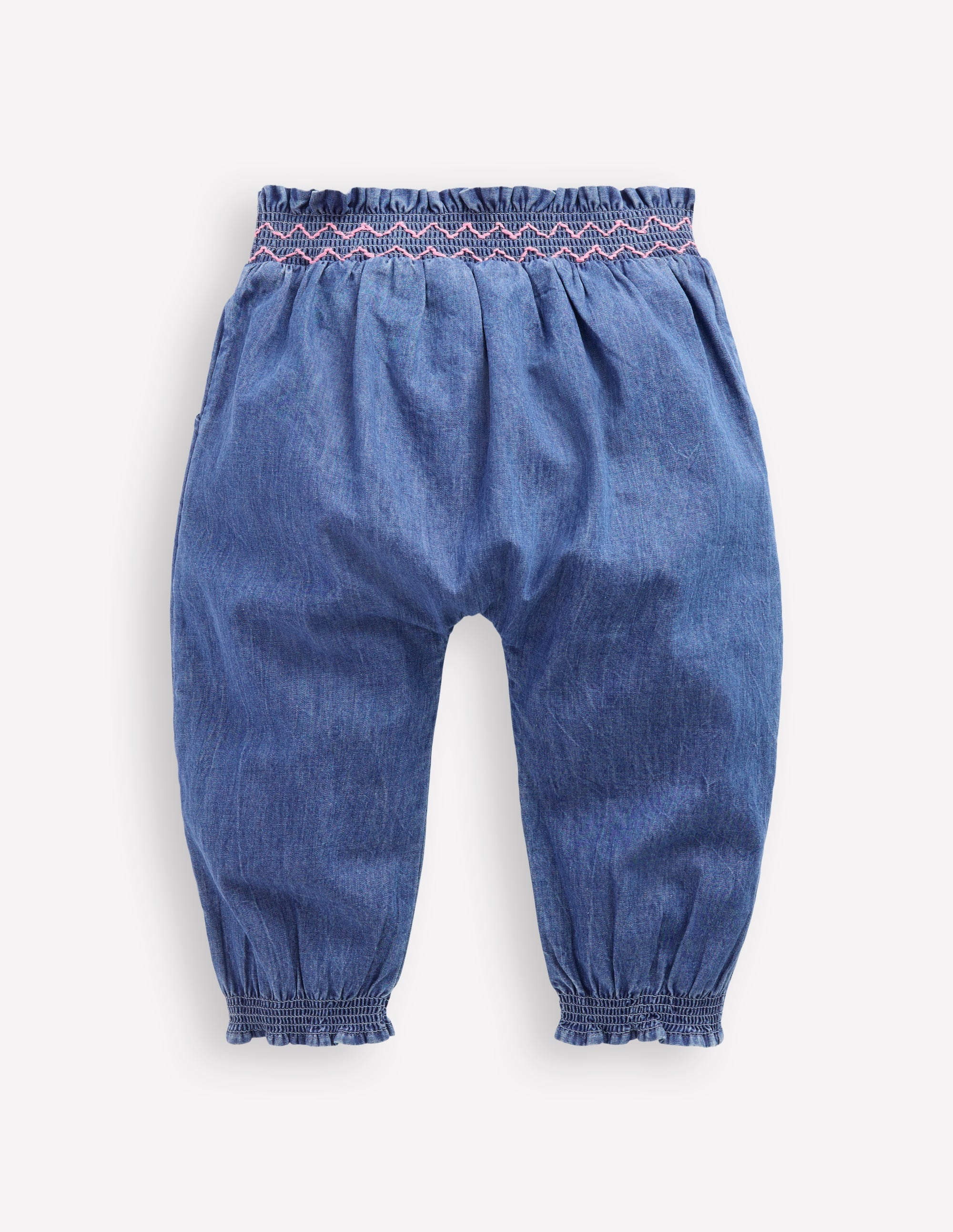 Woven Pants-Mid Vintage Denim - Image 2