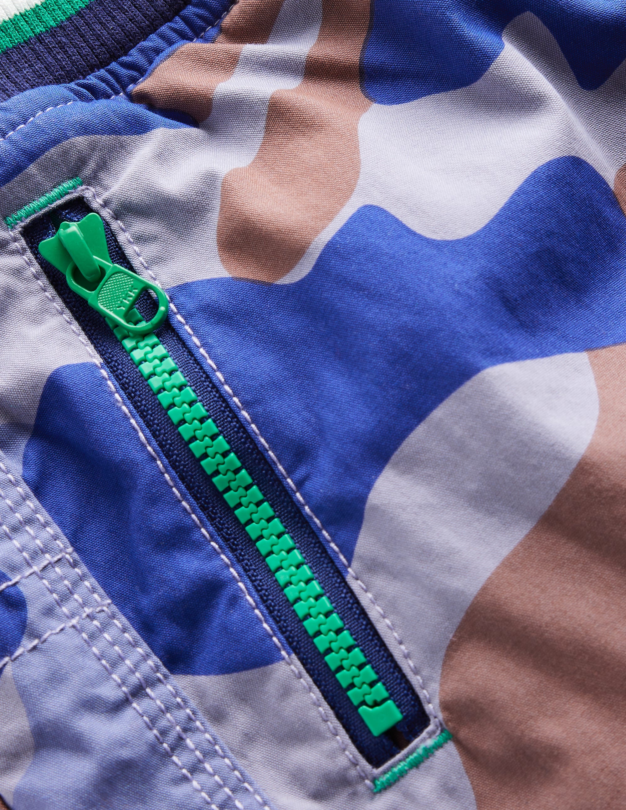 Adventure Cosy Lined Pants-Blue Camo - Image 3