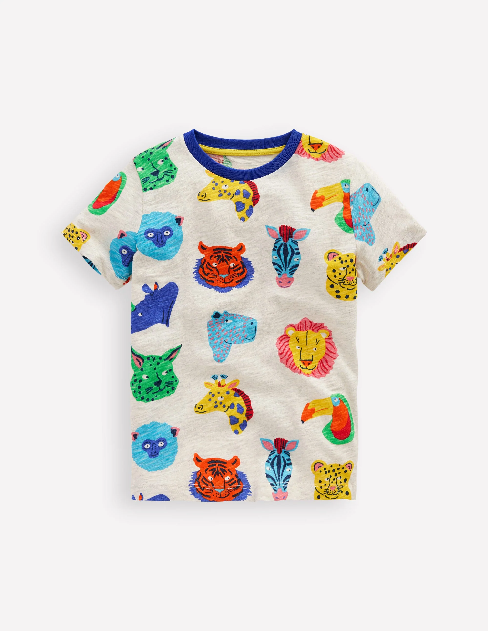 All-Over Printed T-Shirt-Coconut Milk Jungle - Image 5