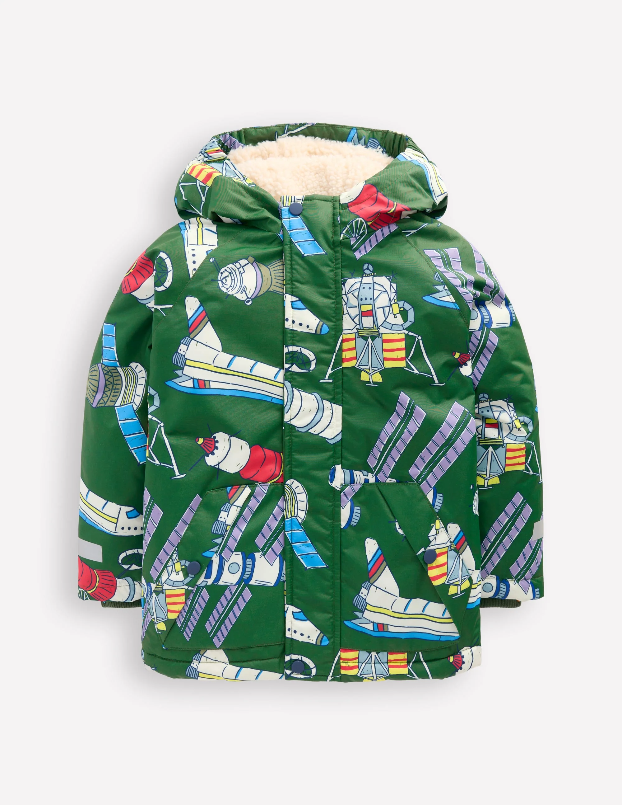 Borg Lined Anorak-Eden Satellites