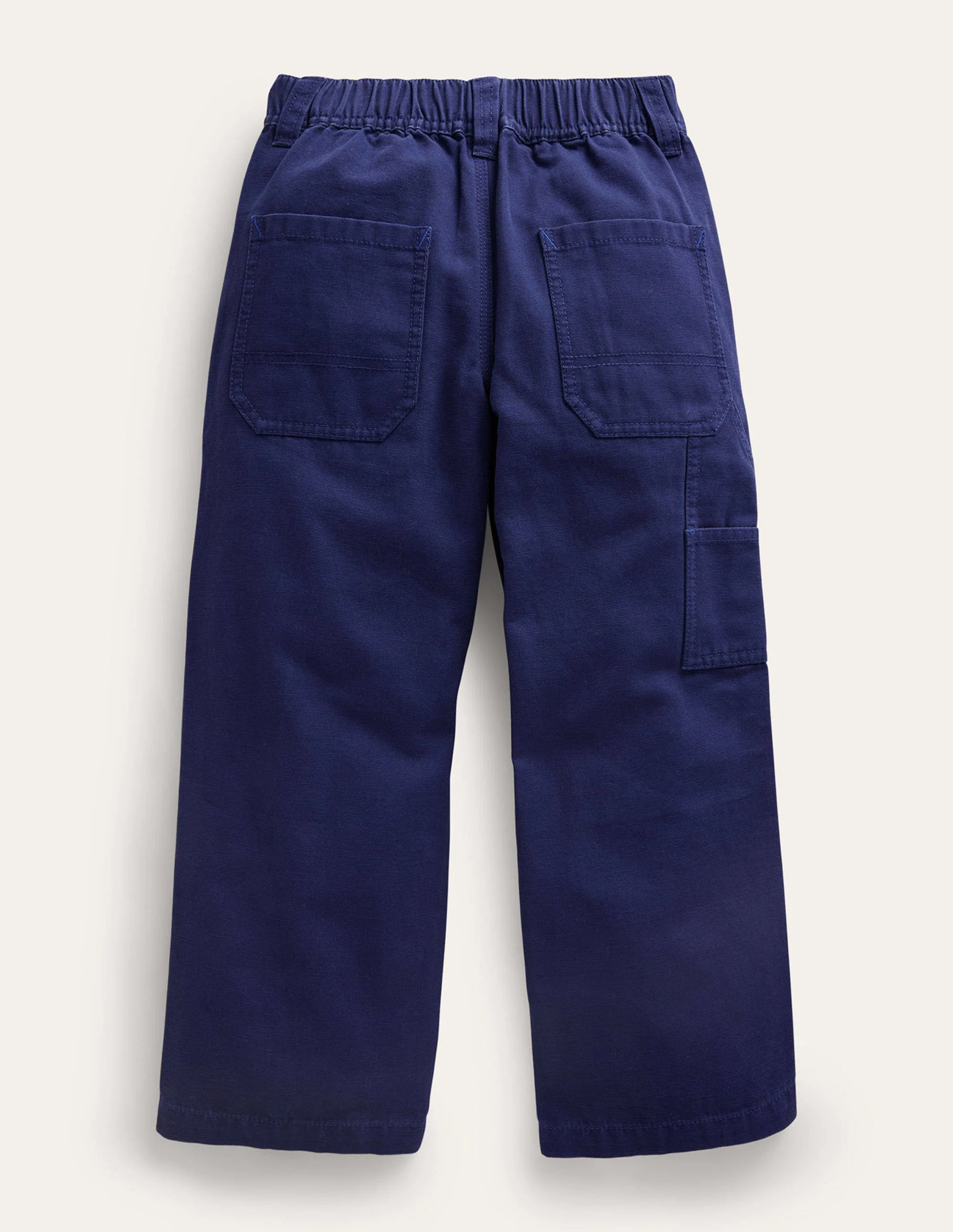 Canvas Carpenter Pants-College Navy - Image 2