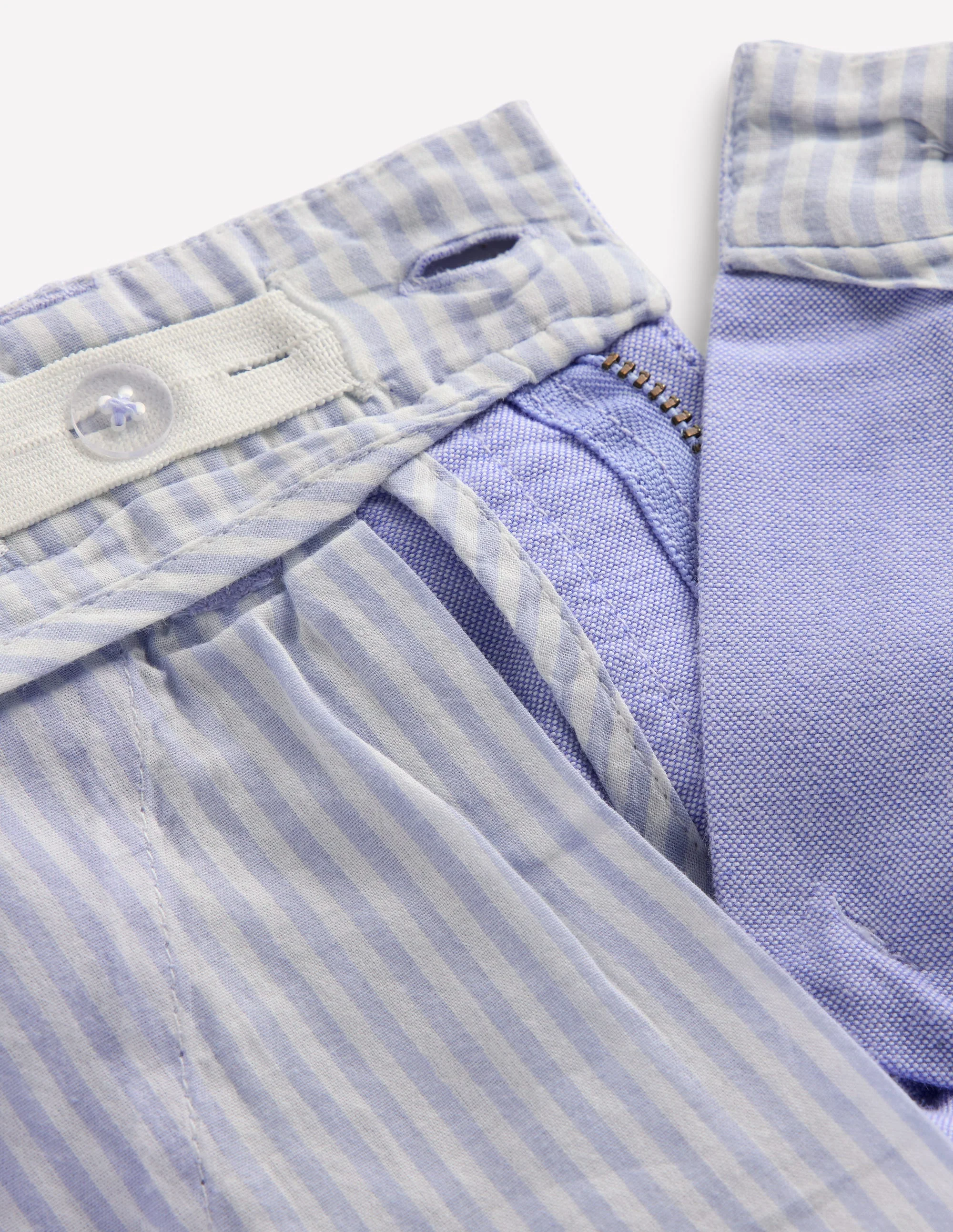 Classic Chino Shorts-Blue Oxford - Image 5