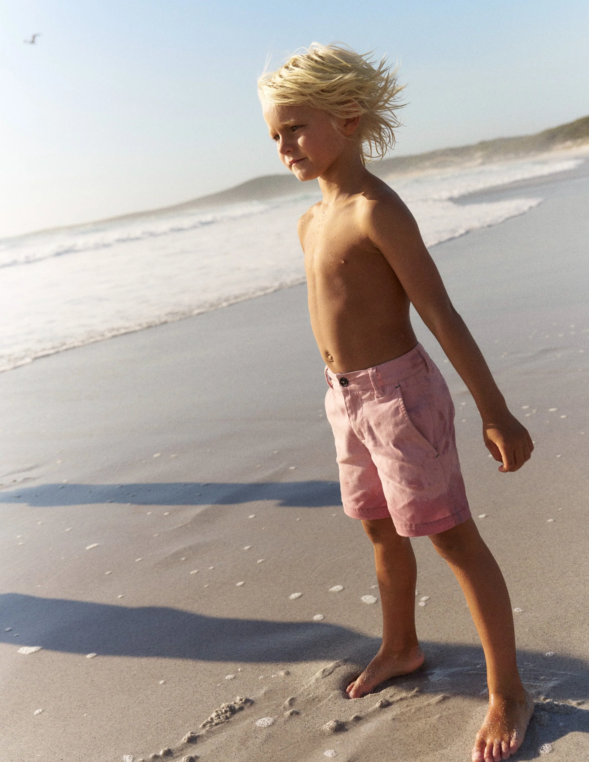 Classic Chino Shorts-Vintage Pink - Image 4