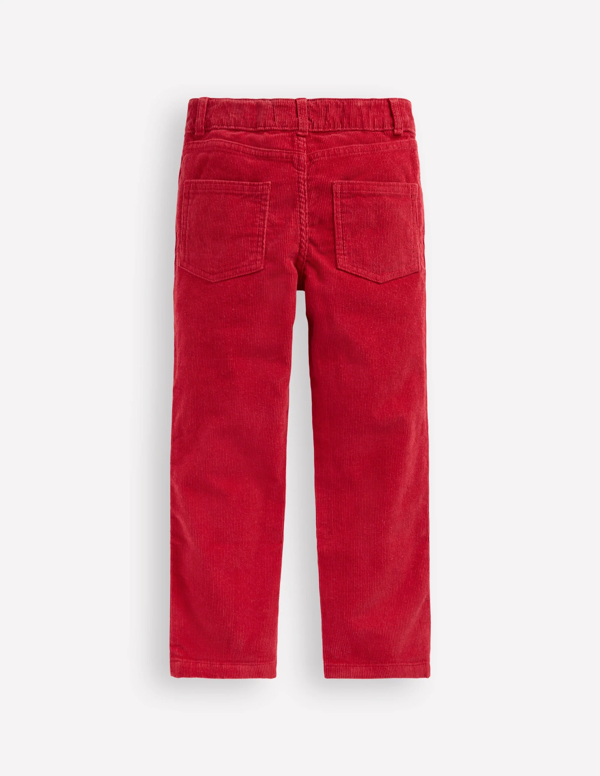Classic Cord Pants-Carmine Red - Image 2