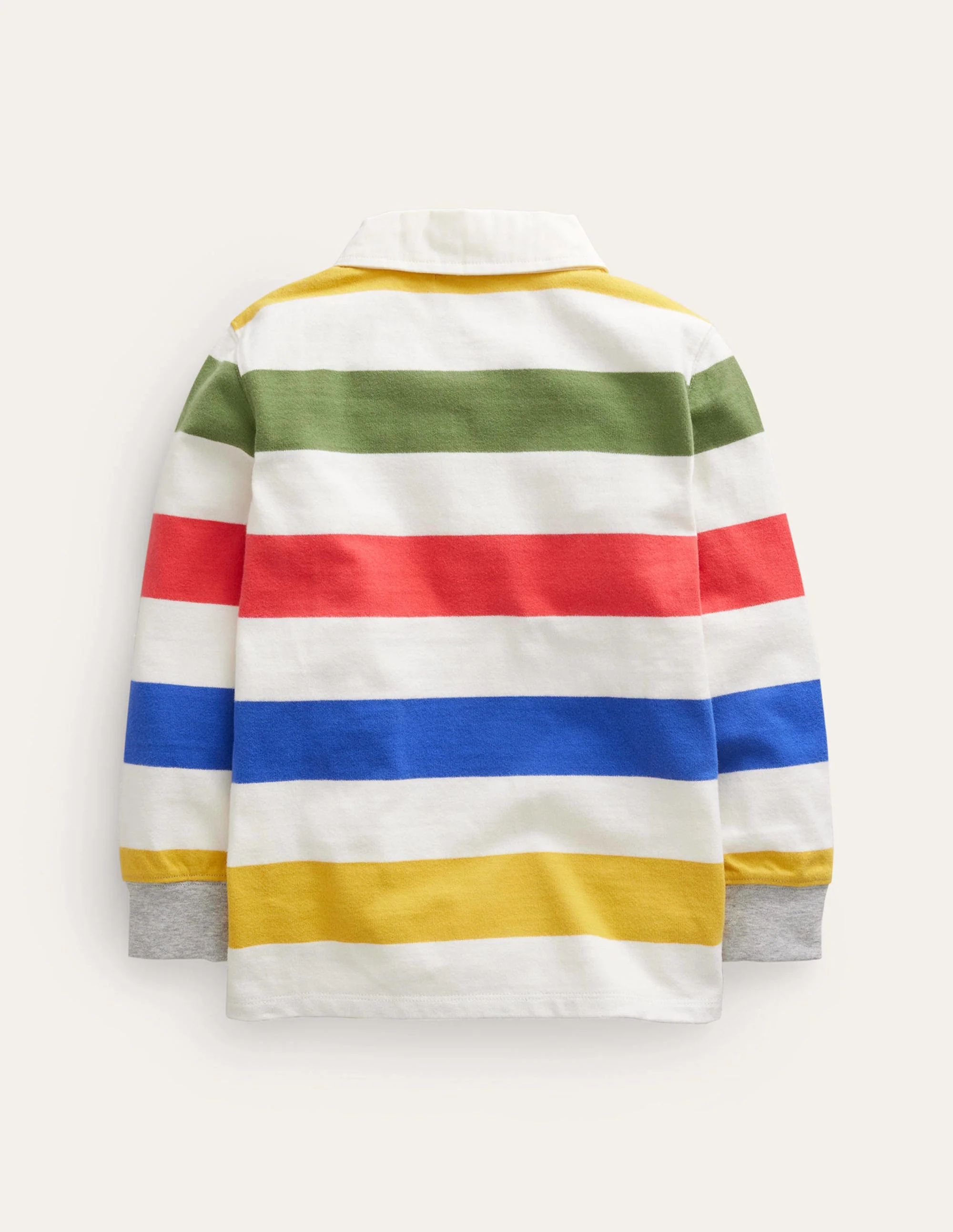 Classic Rugby Shirt-Jam/Blue Heron/Lemon/Safari - Image 2