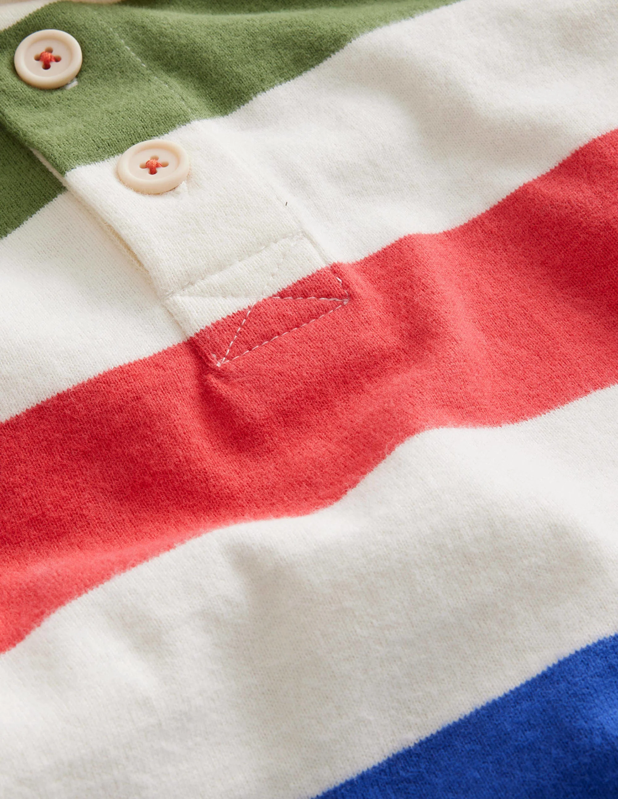 Classic Rugby Shirt-Jam/Blue Heron/Lemon/Safari - Image 3