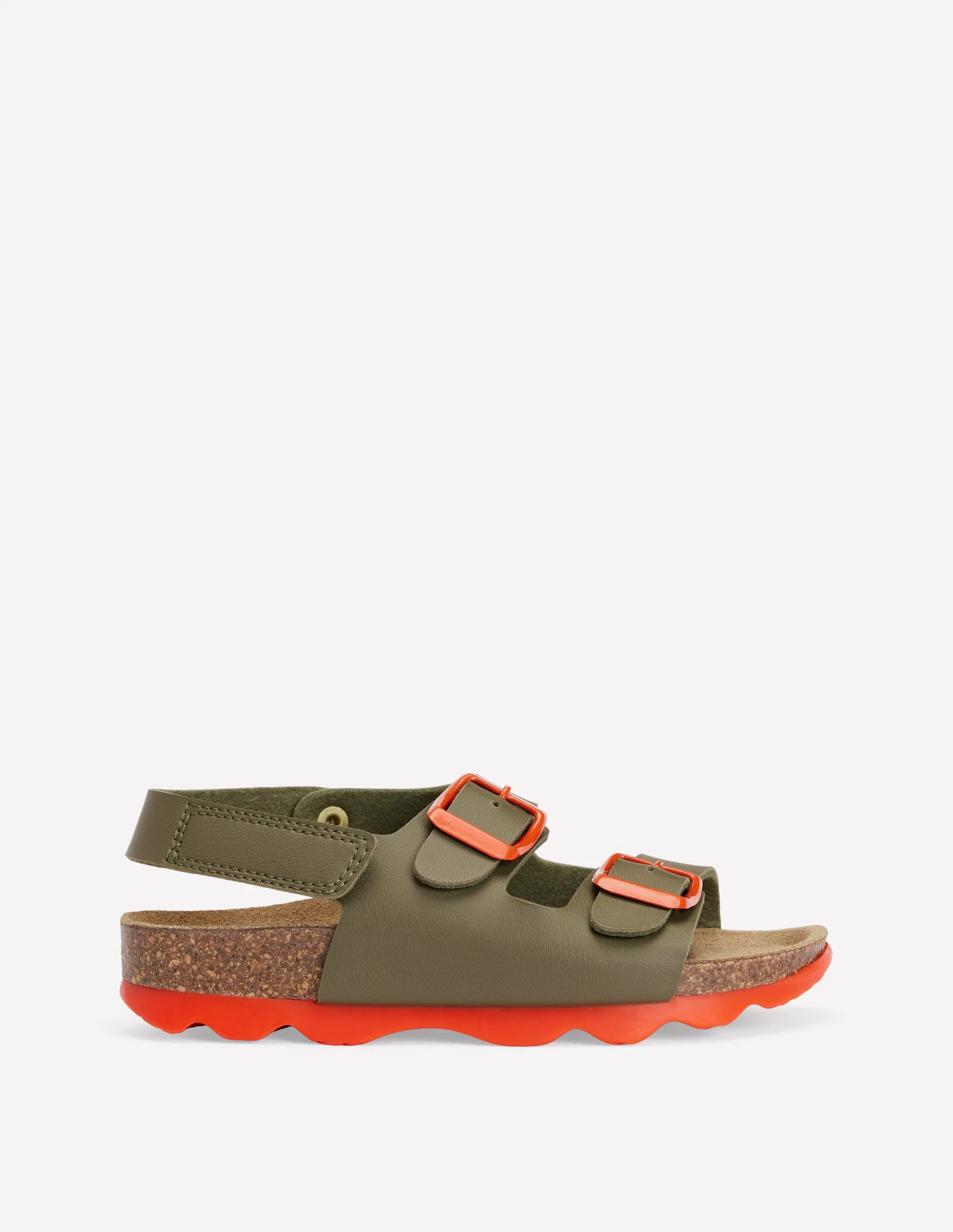 Colourblock Sandals-Green - Image 2