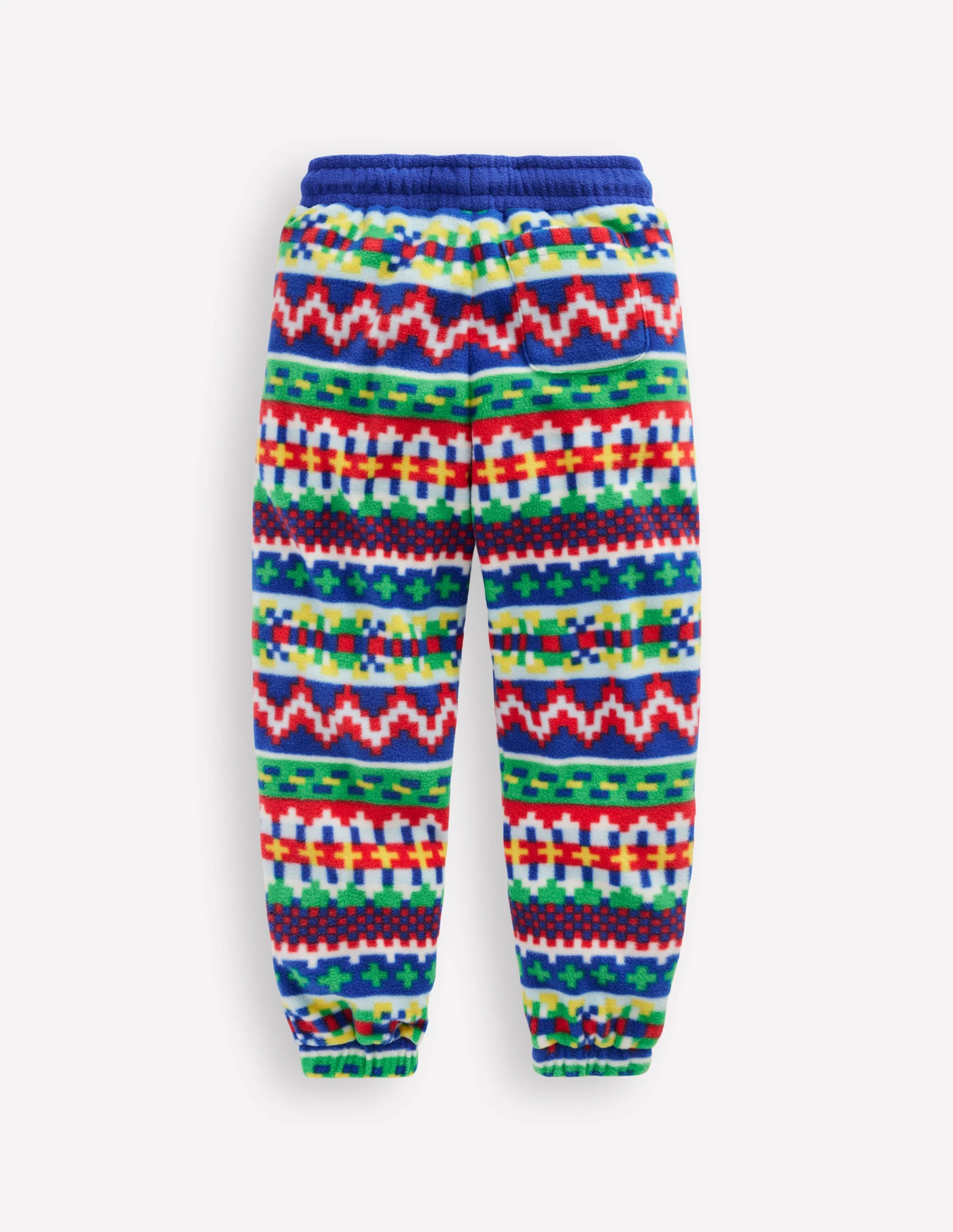 Cosy Geometric Sweatpants-Multi Jacquard - Image 2
