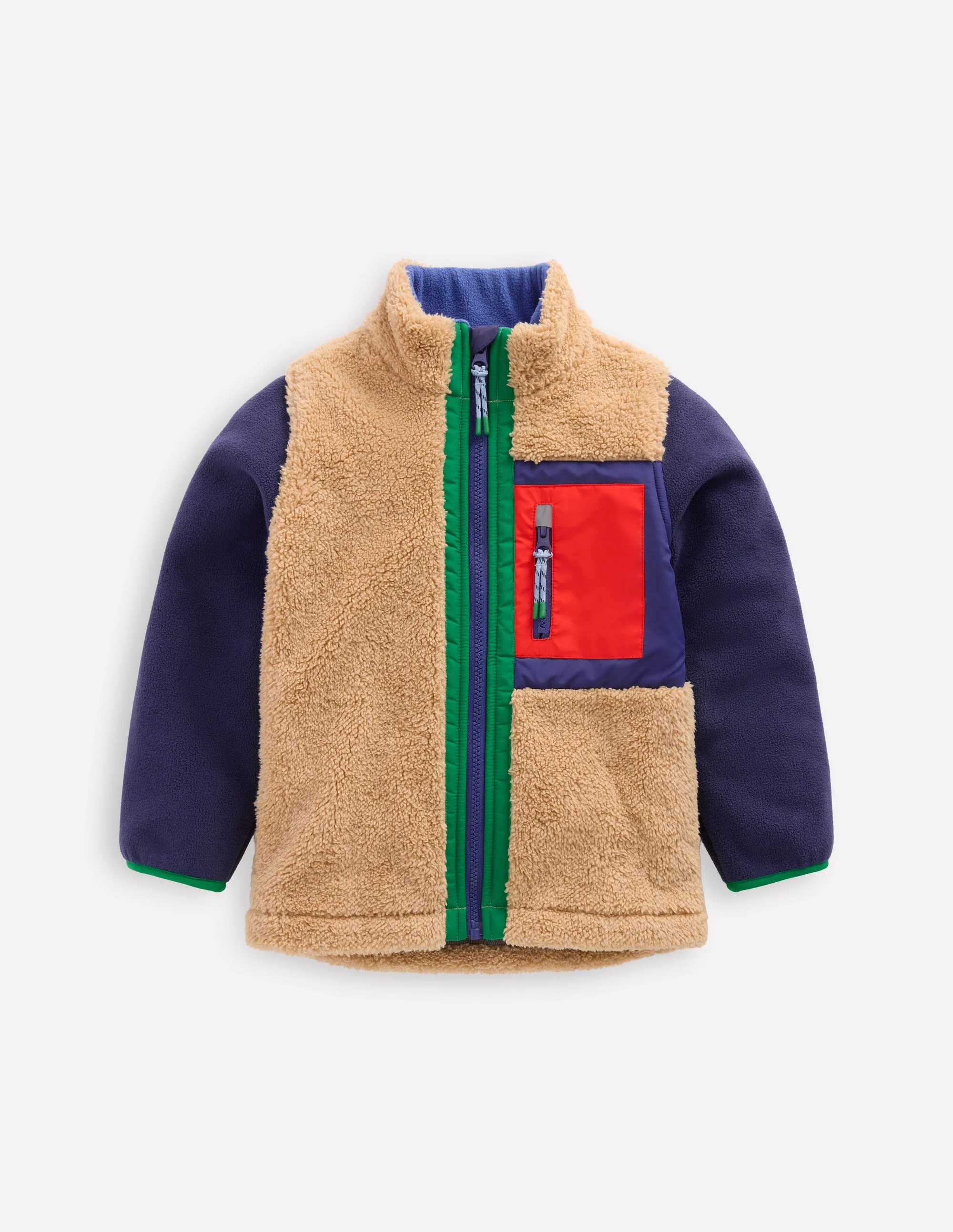 Cosy Windproof Fleece-Sand