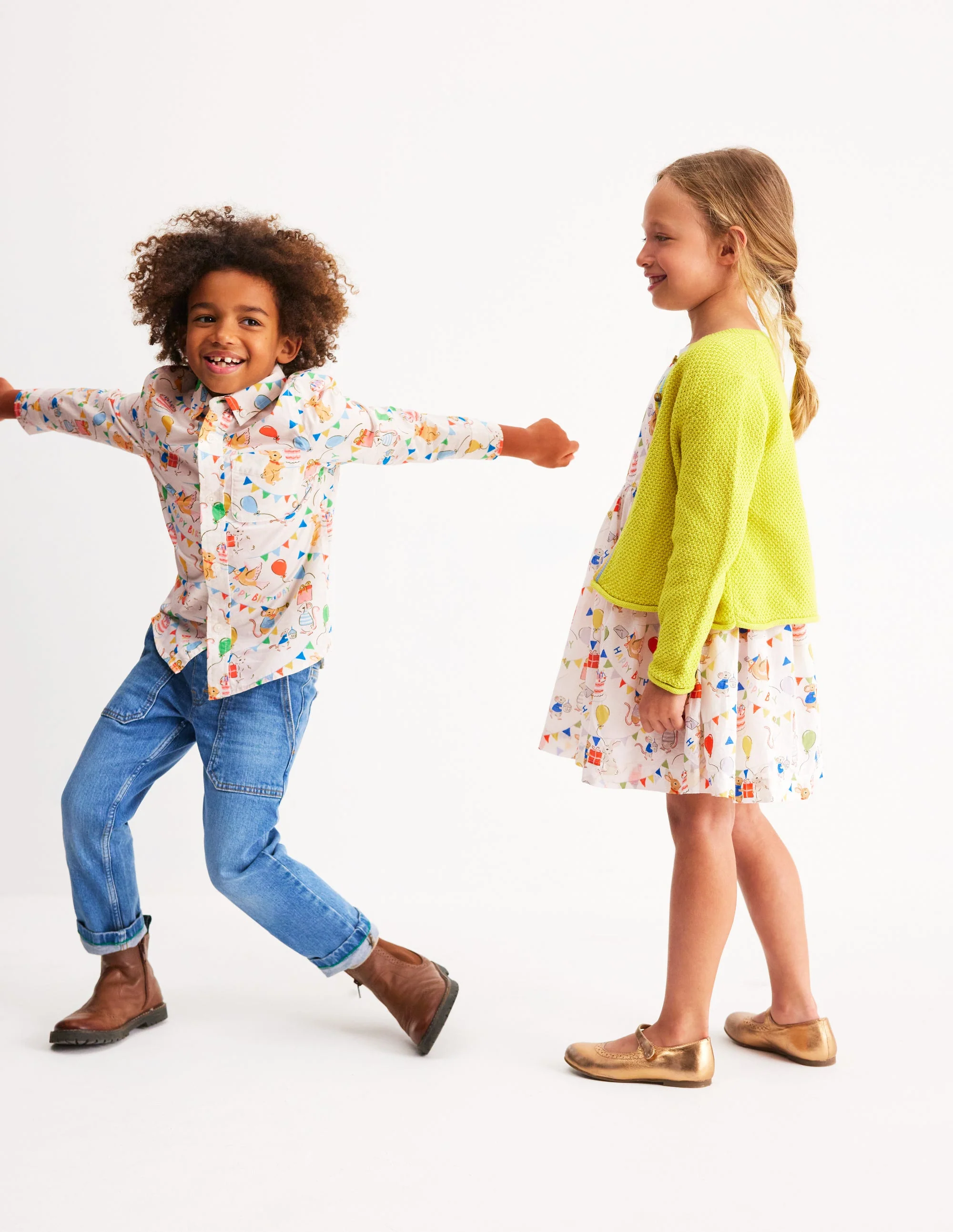 Cotton Shirt-Birthday Print - Image 4