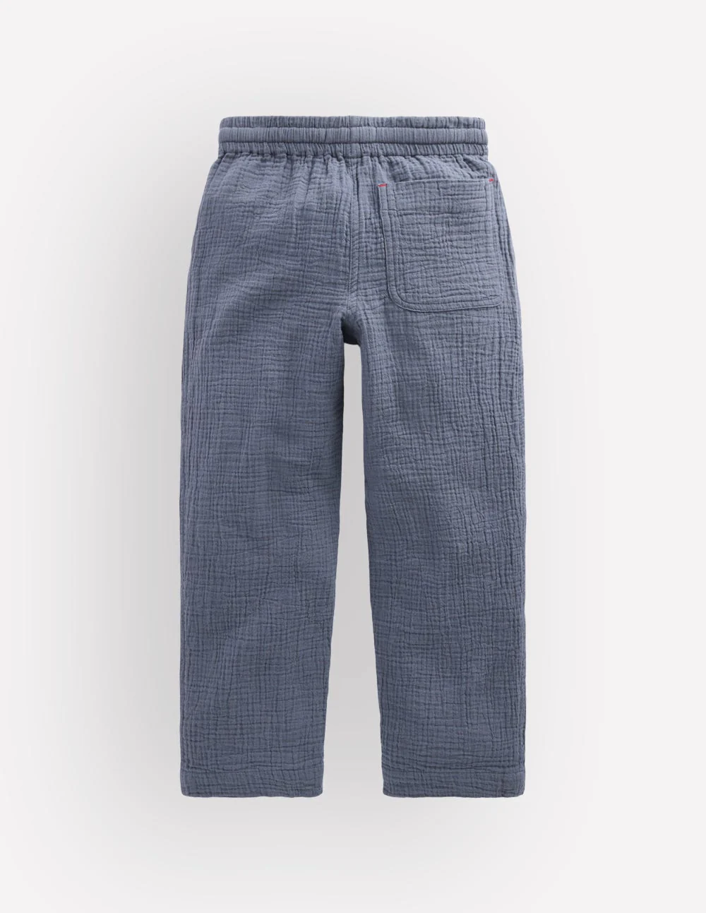Double Cloth Summer Trouser-North Sea Blue - Image 2