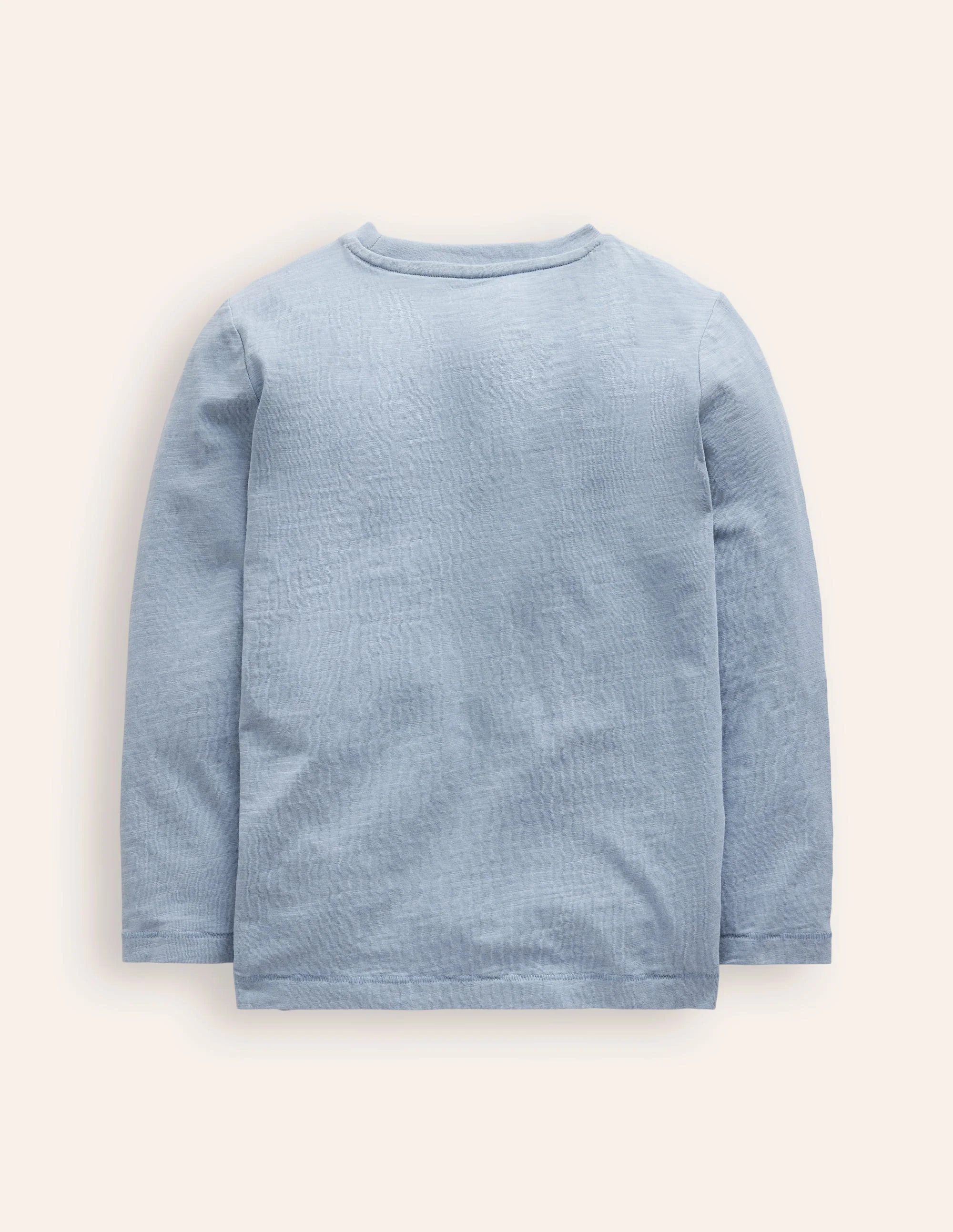 Everyday Long Sleeve T-Shirt-Pebble Blue - Image 2