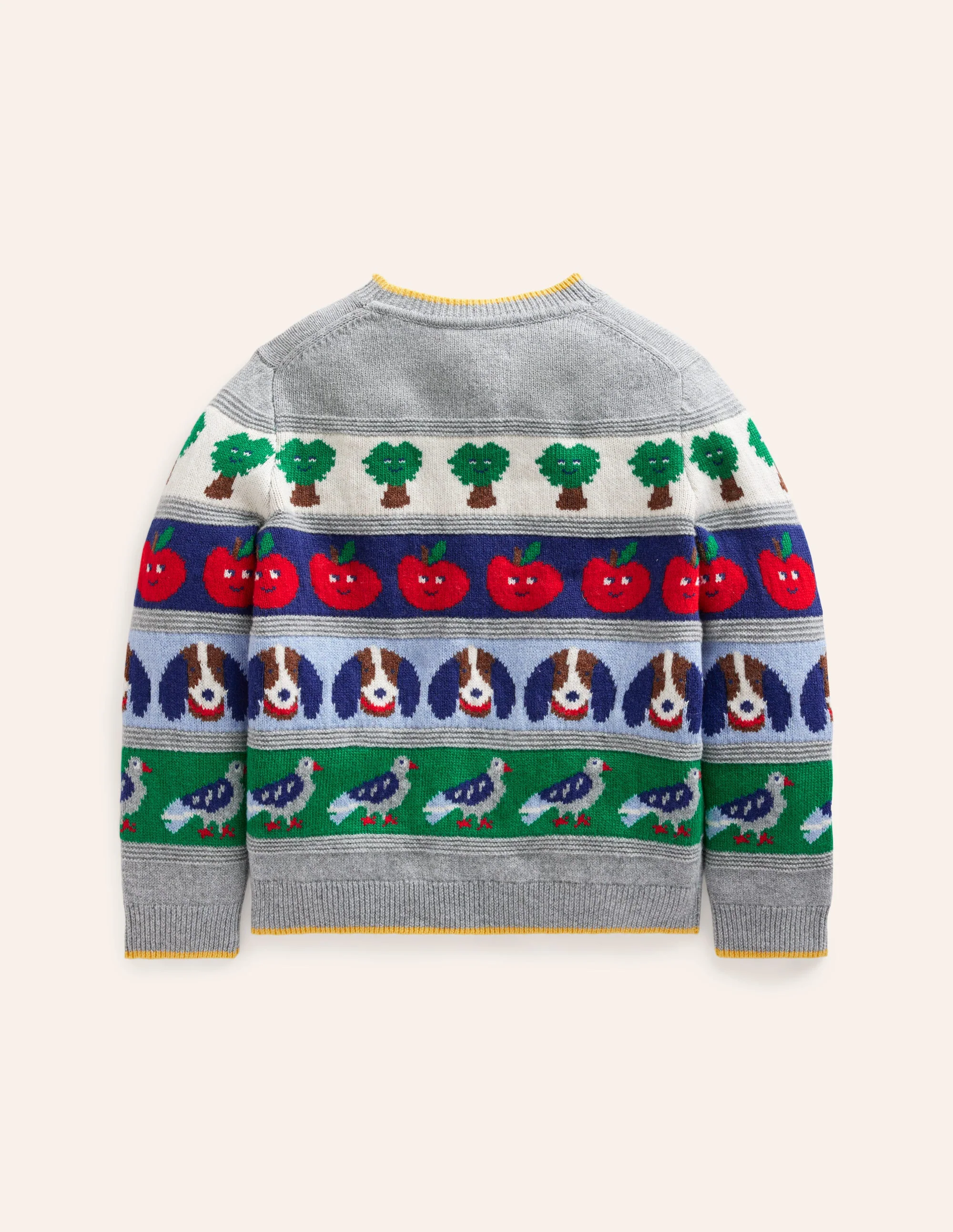 Fair Isle Sweater-Multi Animals - Image 3
