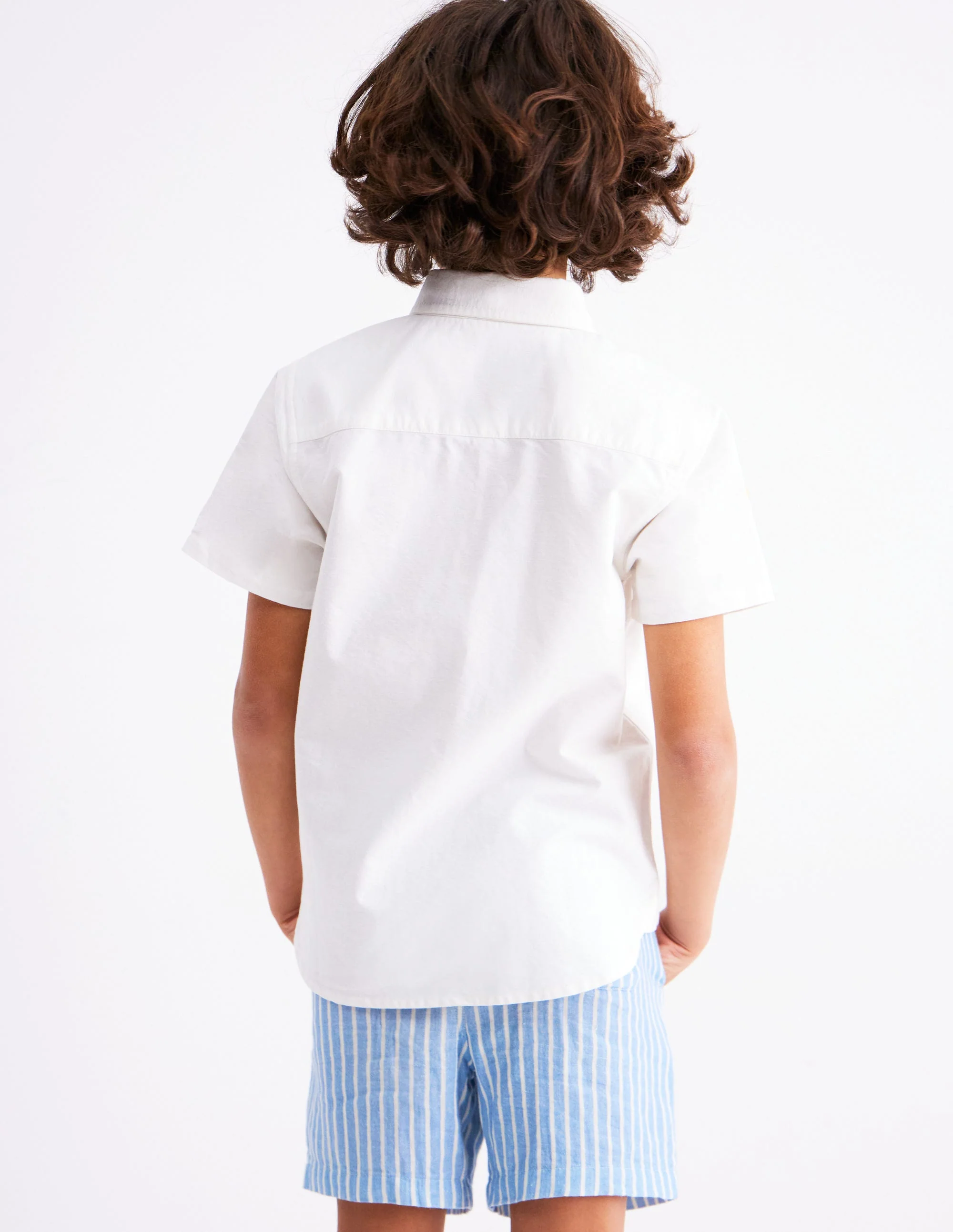 Fun Cotton Shirt-Campanula Jungle Embroidery - Image 2