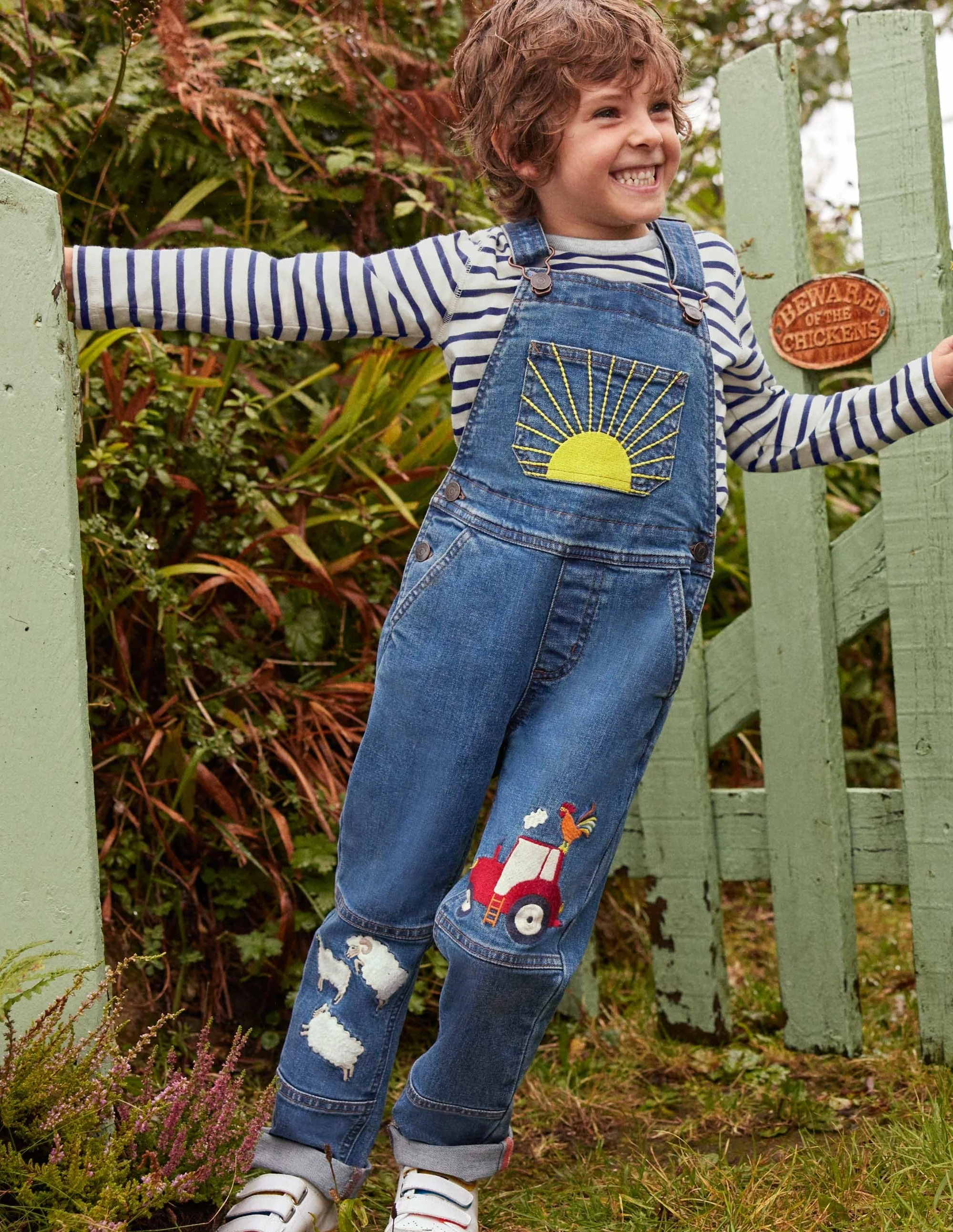 Fun Overalls-Dark Vintage Weather - Image 2