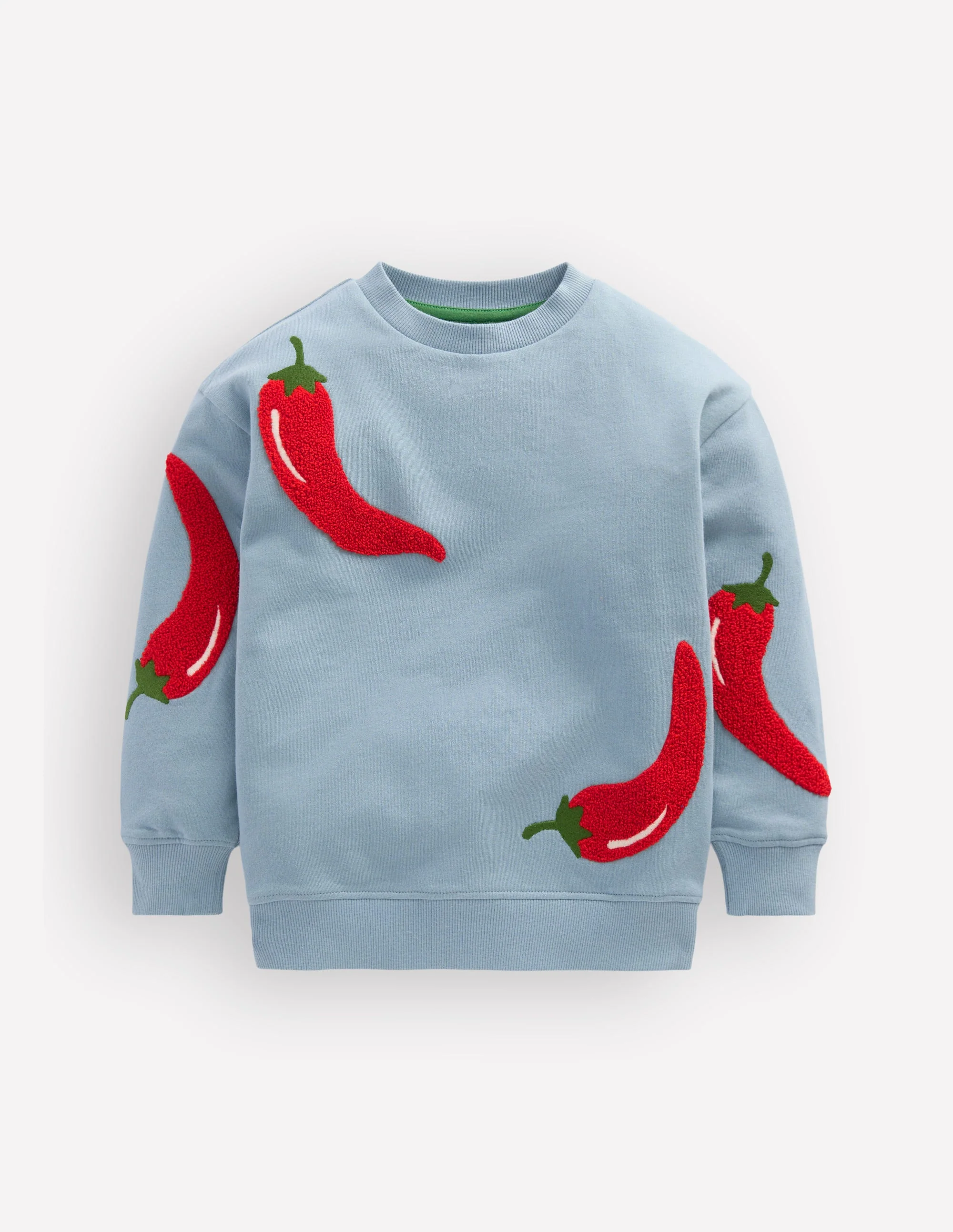 Fun Sweatshirt-Seamist Blue Chillies - Image 2