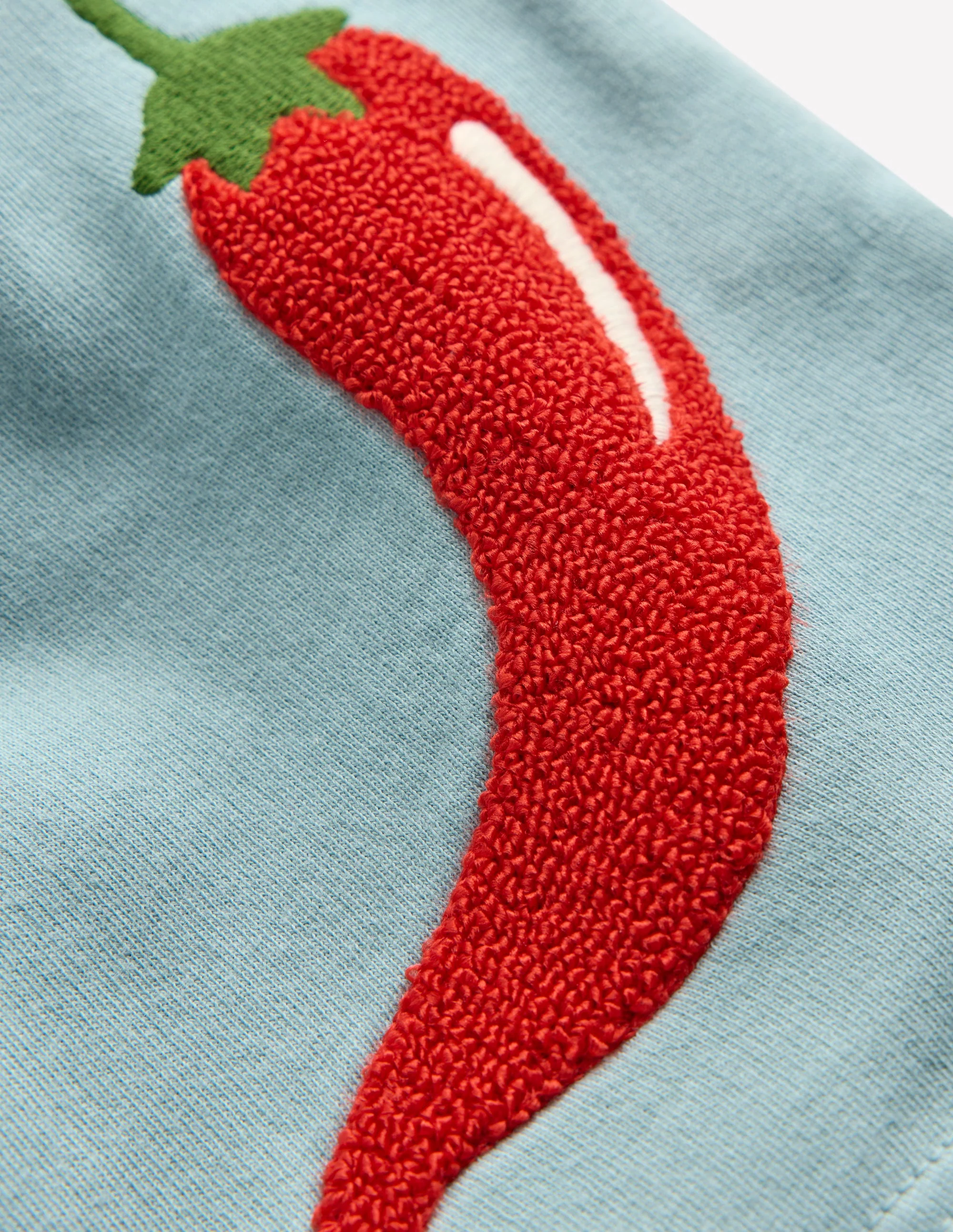 Fun Sweatshorts-Seamist Blue Chillies - Image 4