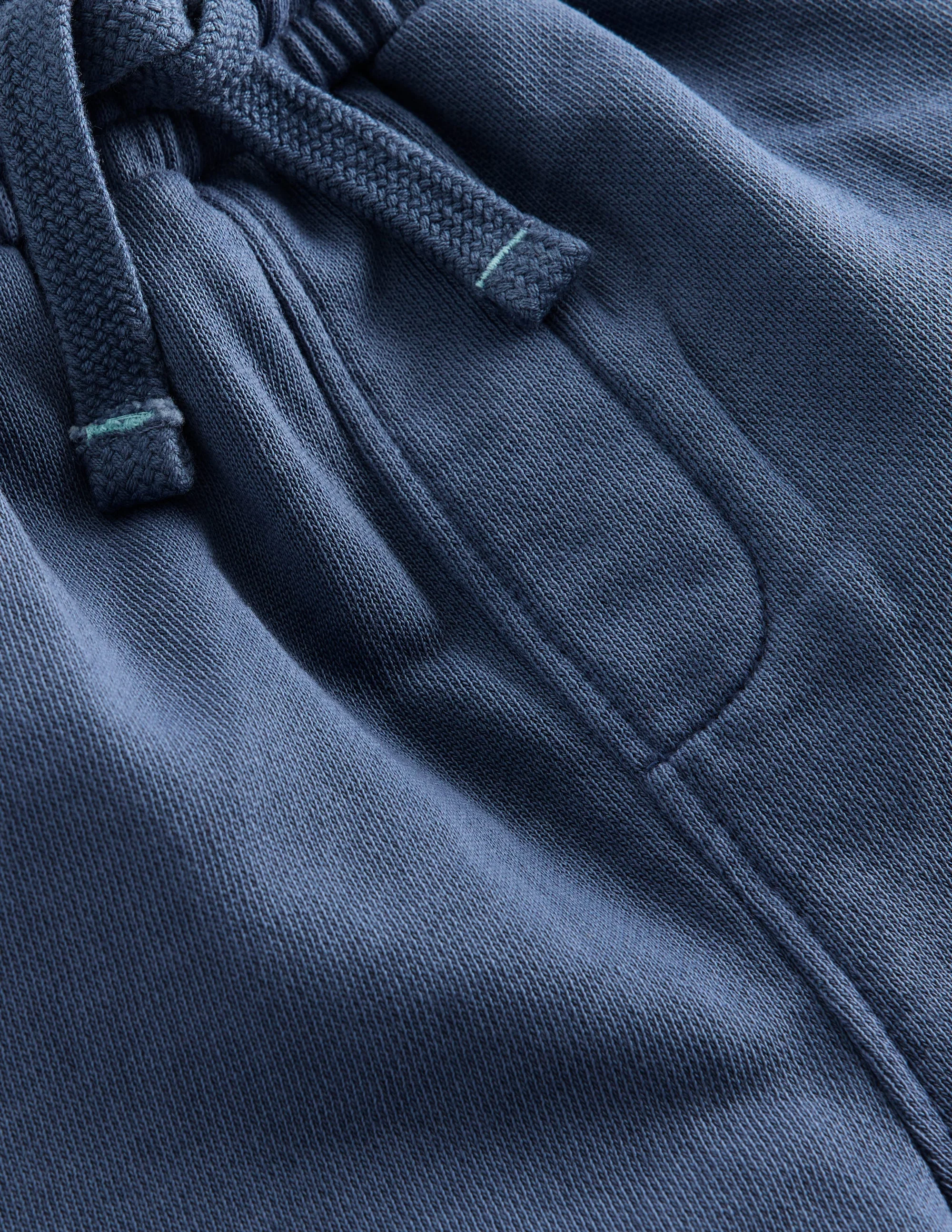 Garment Dye Bermuda Shorts-Navy - Image 3