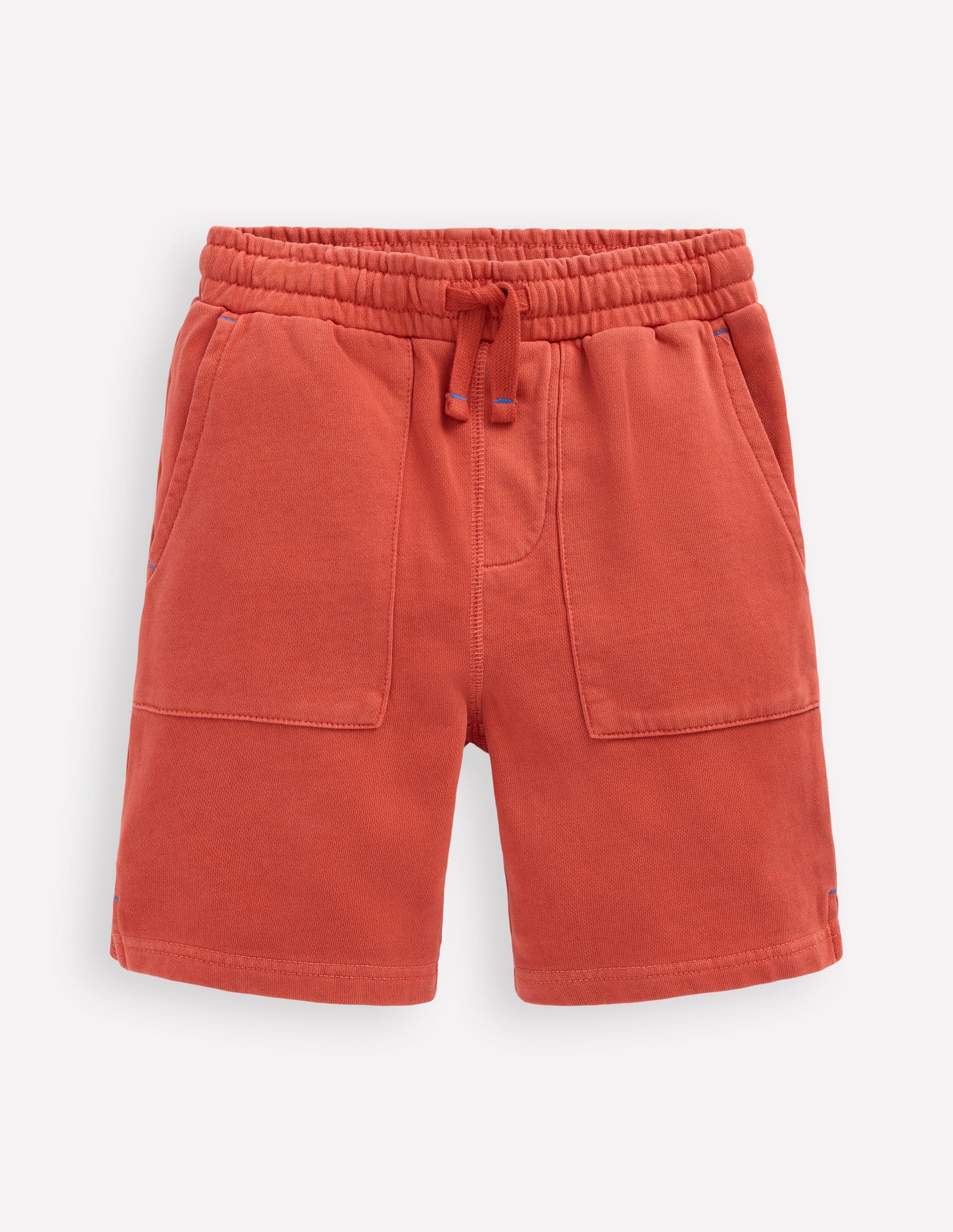 Garment Dye Sweatshorts-Burnt Sienna