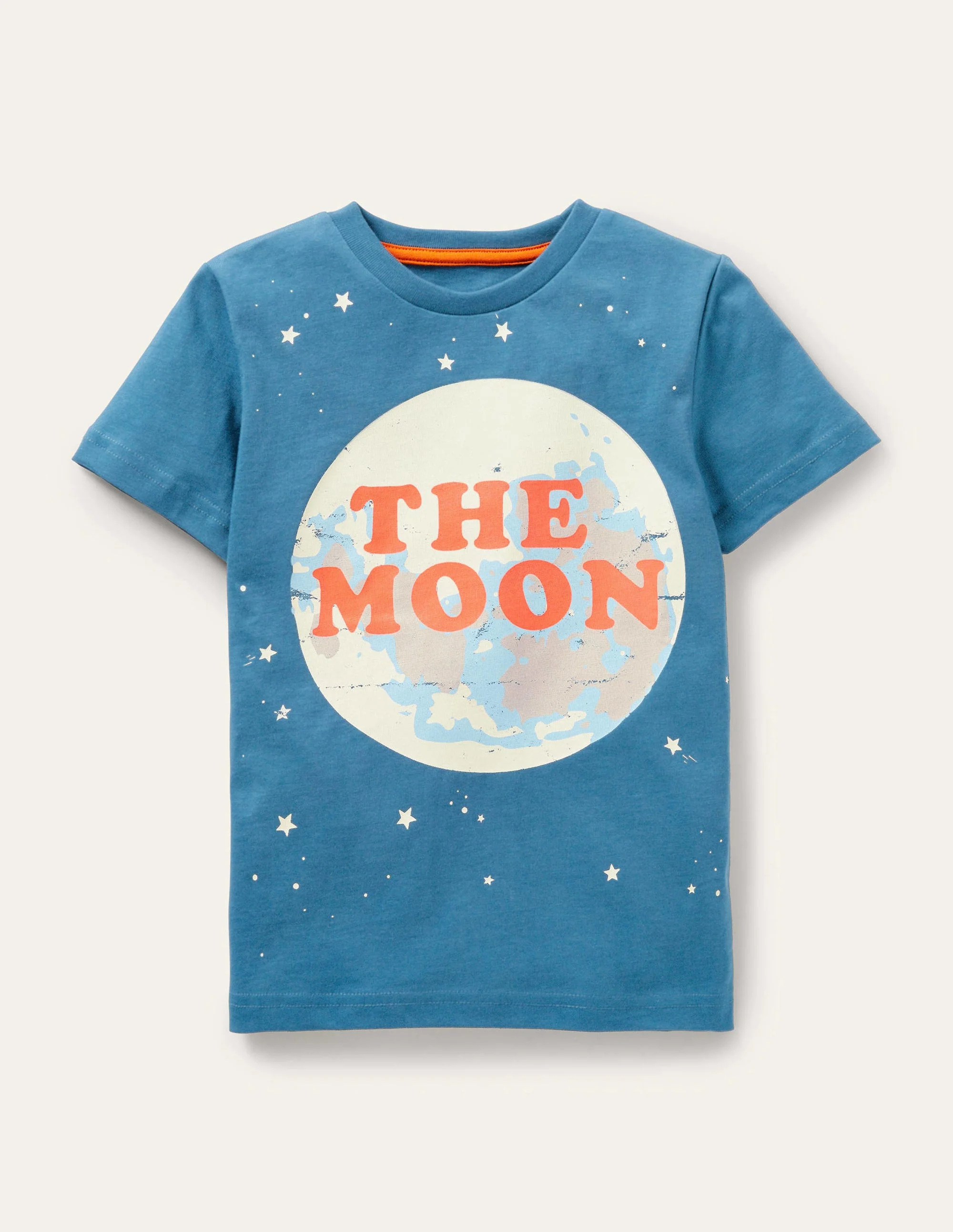 Glow-in-the-dark T-Shirt-Baltic Blue Moon