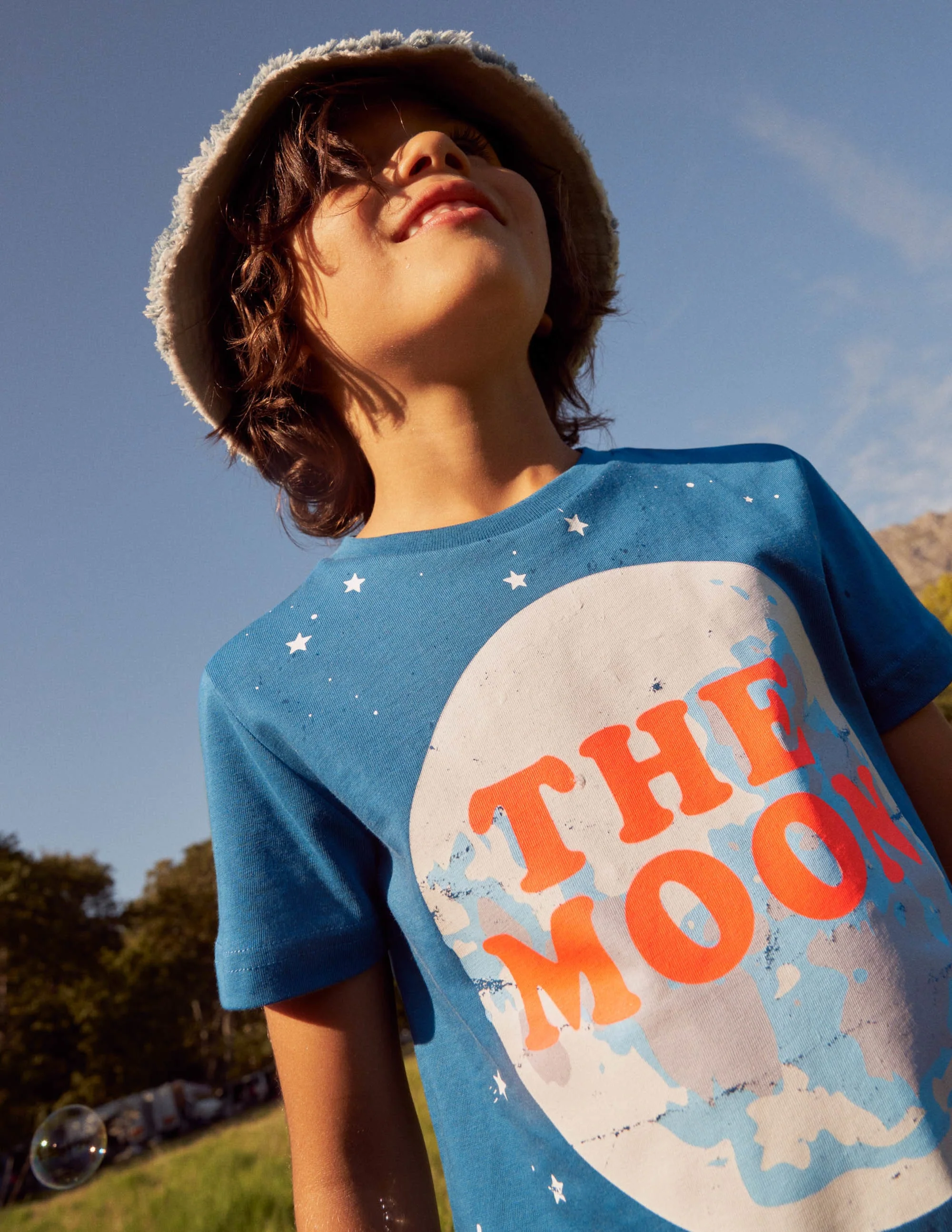 Glow-in-the-dark T-Shirt-Baltic Blue Moon - Image 8