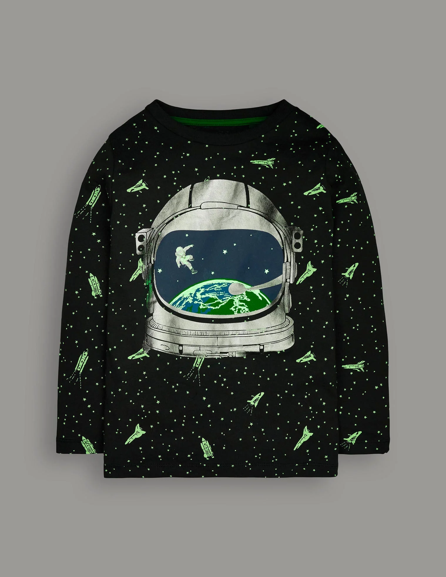 Glow-In-The-Dark T-Shirt-Smoke Astronaut - Image 4