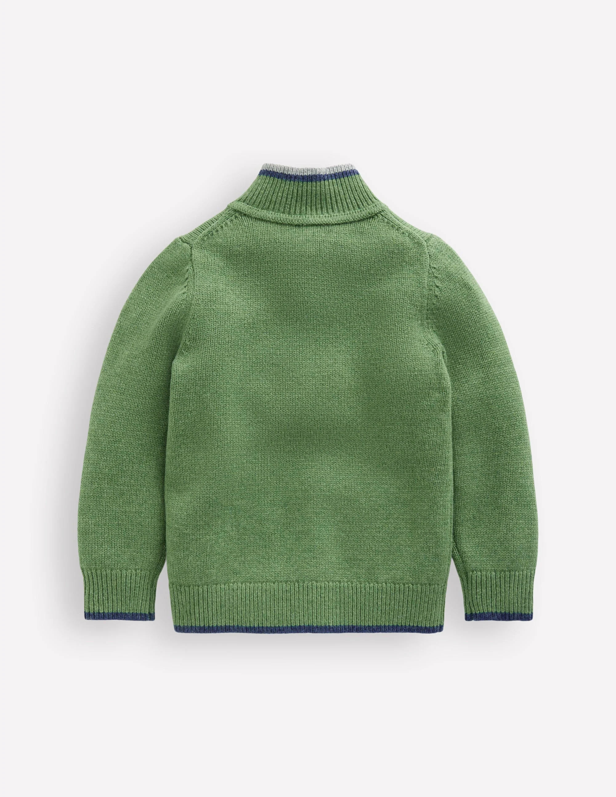 Heritage Half-Zip Sweater-Safari Green - Image 5