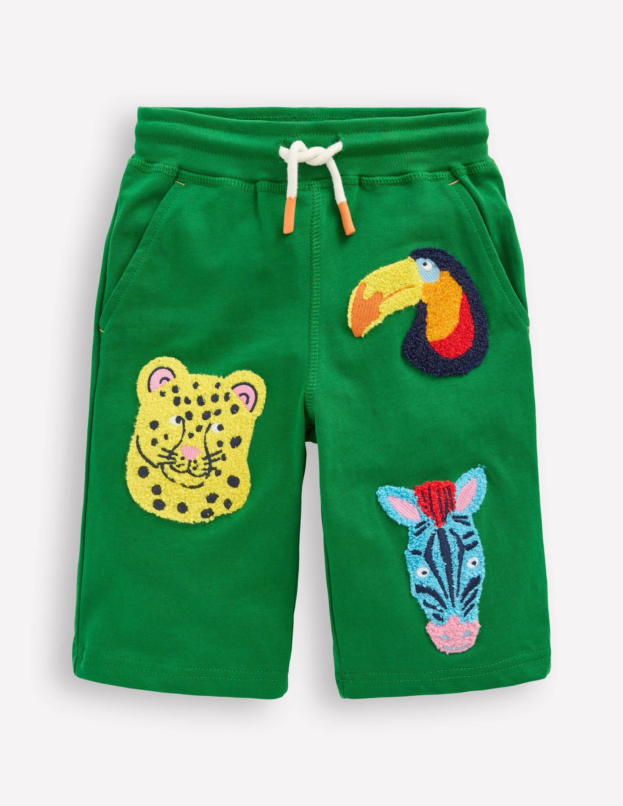 Jersey Baggies-Highland Green Jungle Animals