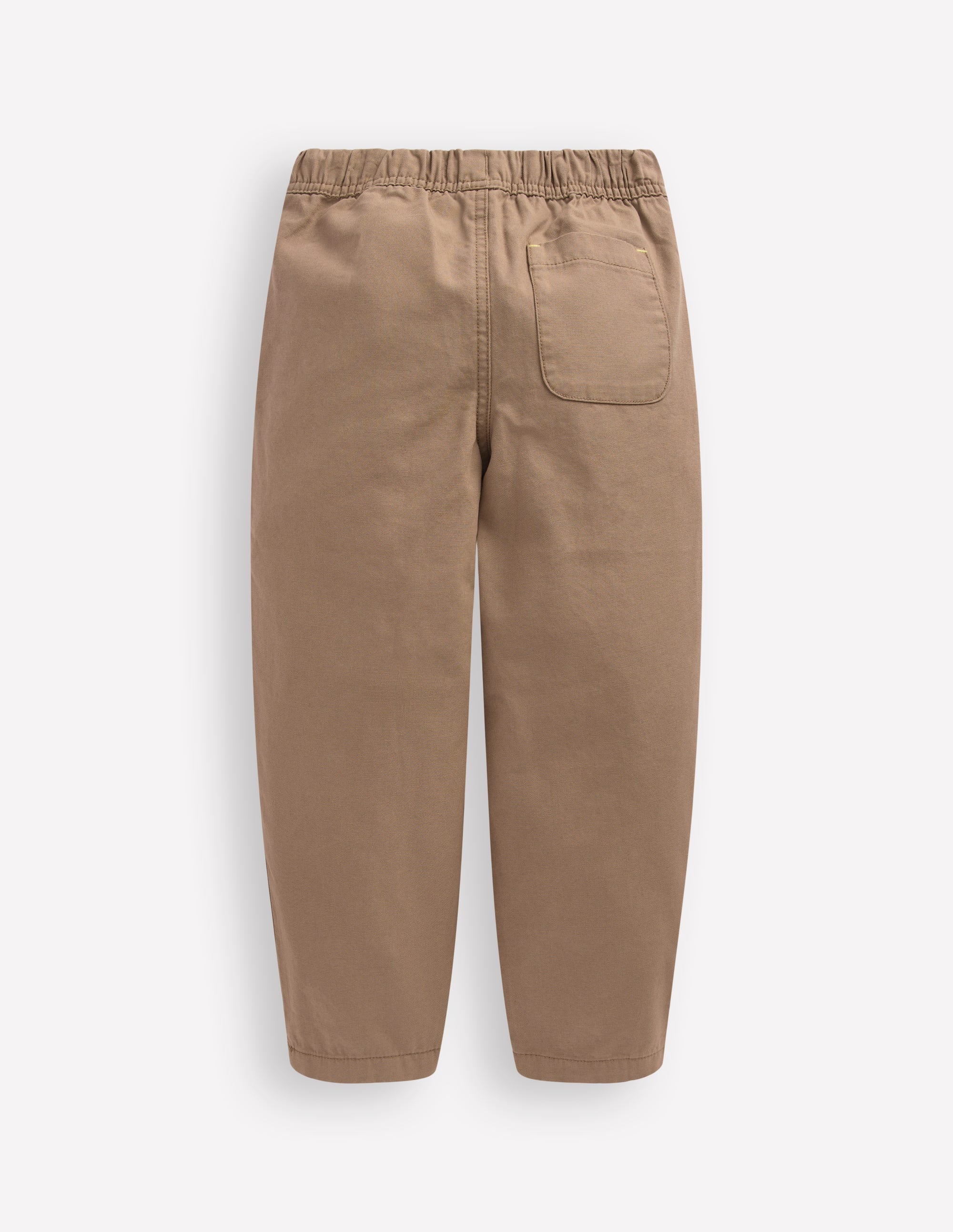 Pull-on Relaxed Pants-Greige - Image 2