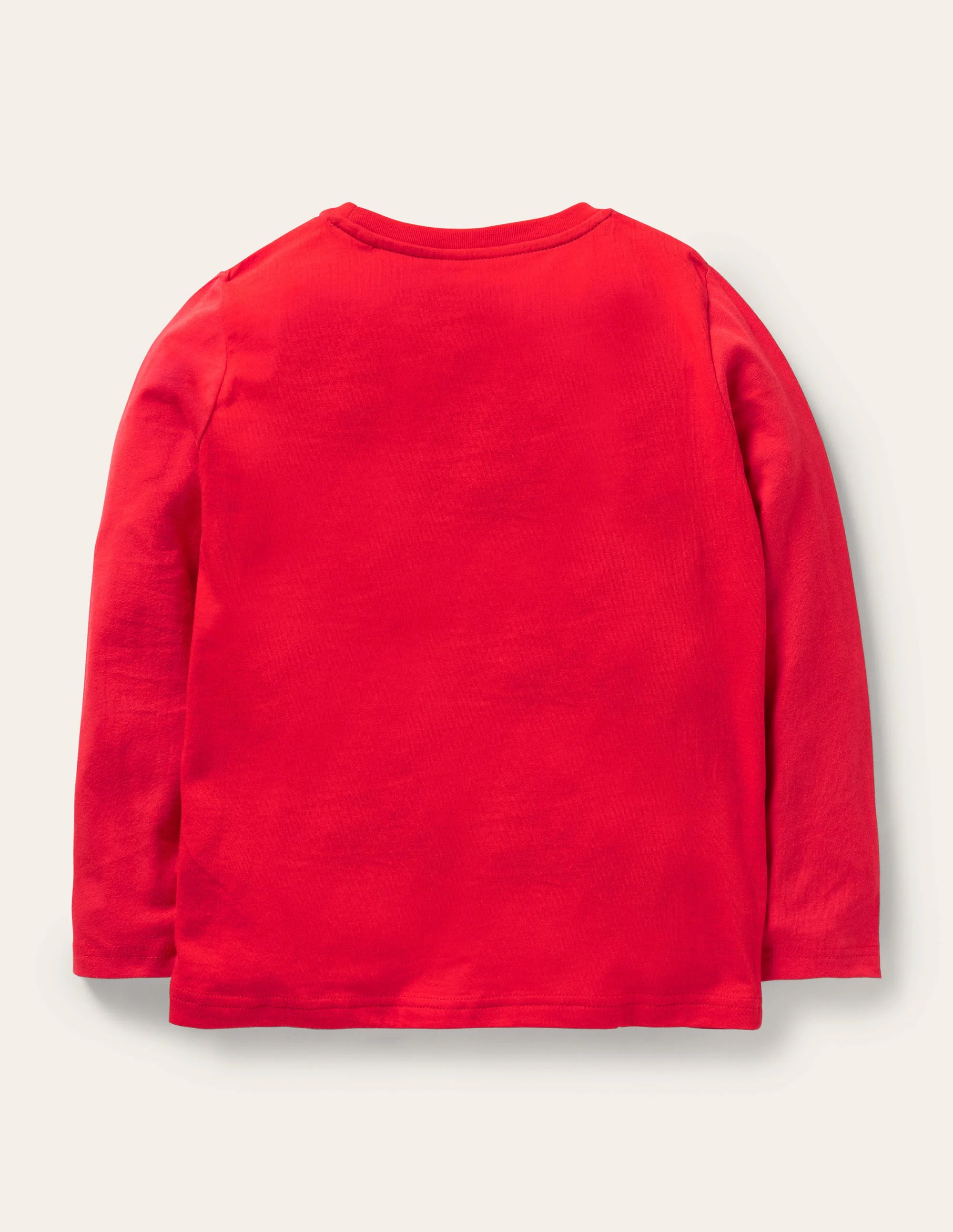 Red Train Lift-the-Flap T-shirt-Strawberry Tart Red Trains - Image 2