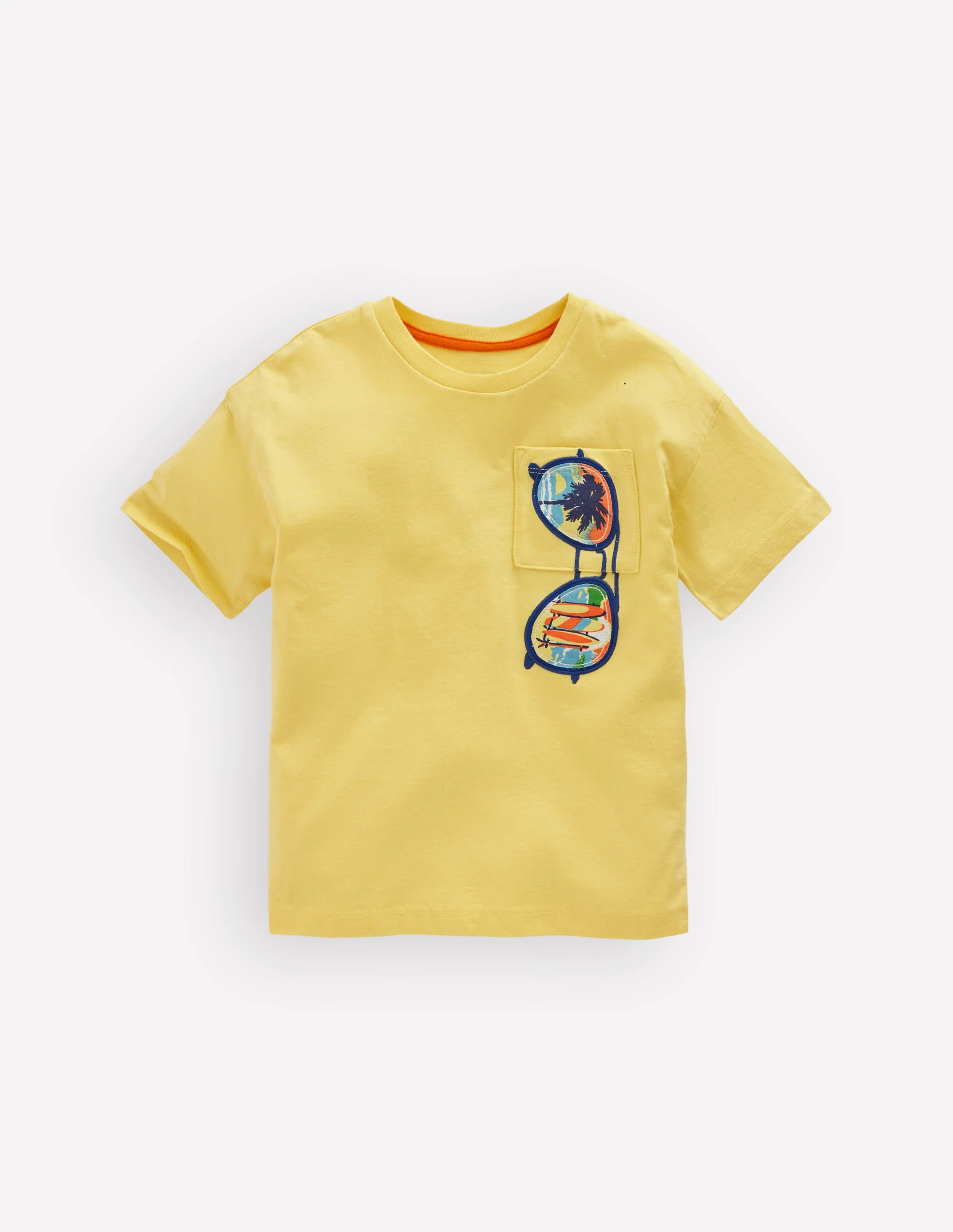 Short Sleeve Badge T-shirt-Sundress Holiday Sunglasses - Image 2