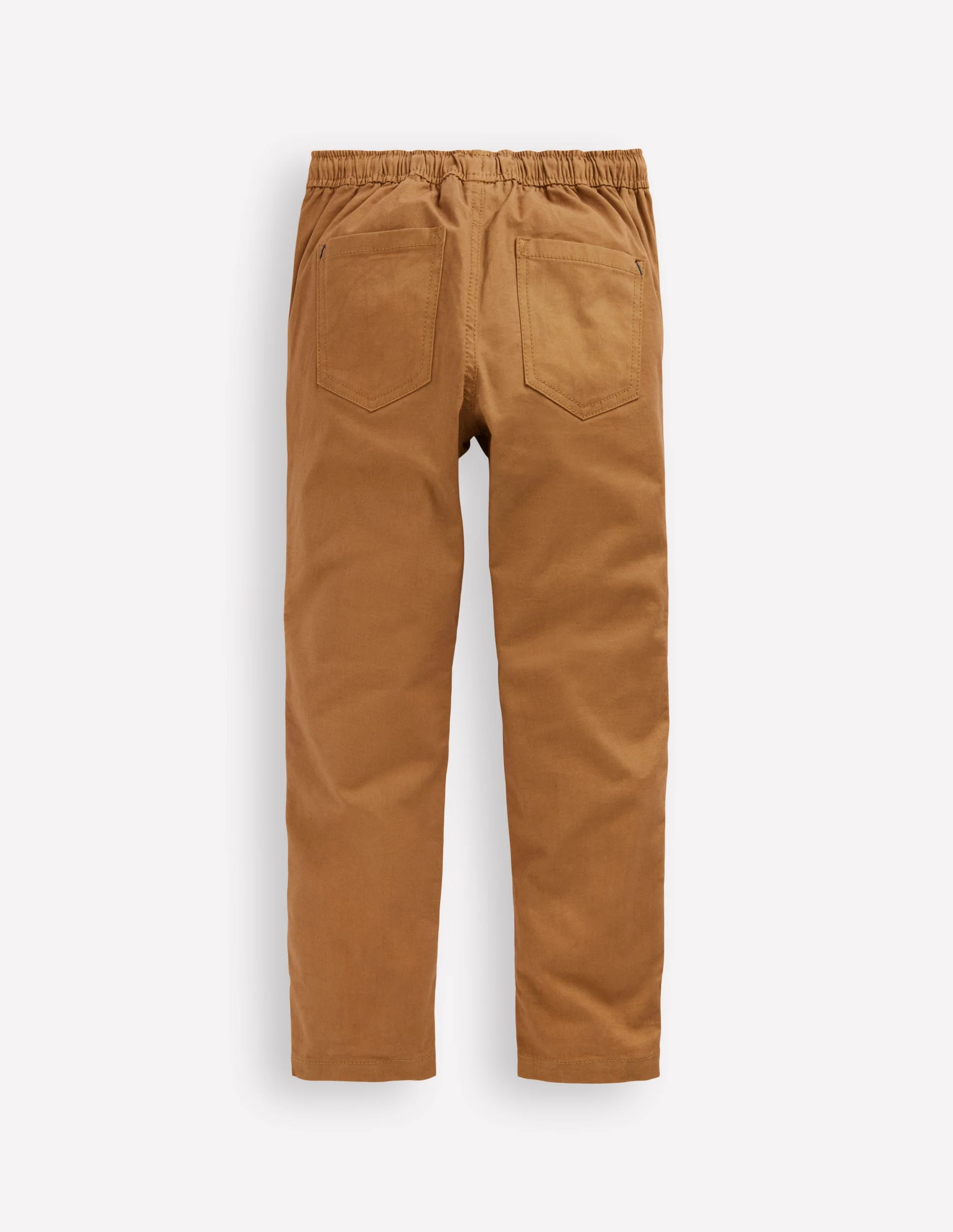 Slim Pull-on Pants-Butterscotch Brown - Image 6