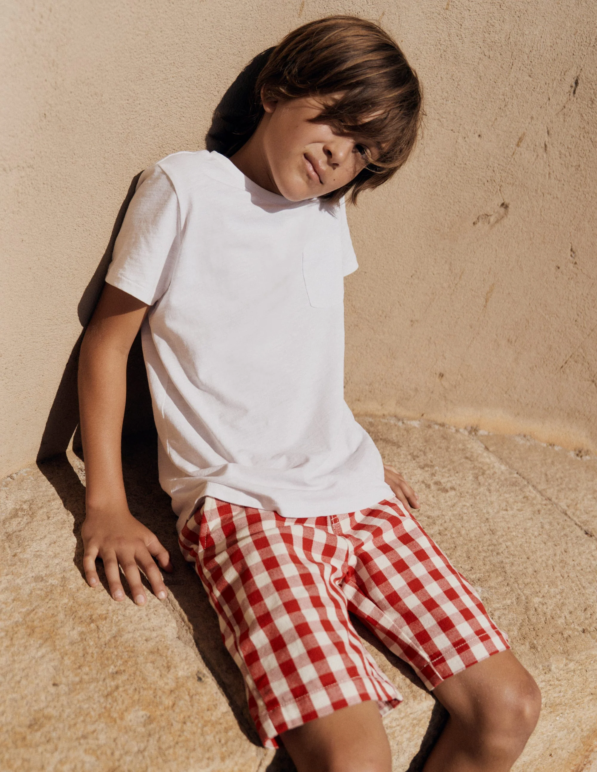 Smart Shorts-Red Gingham - Image 5