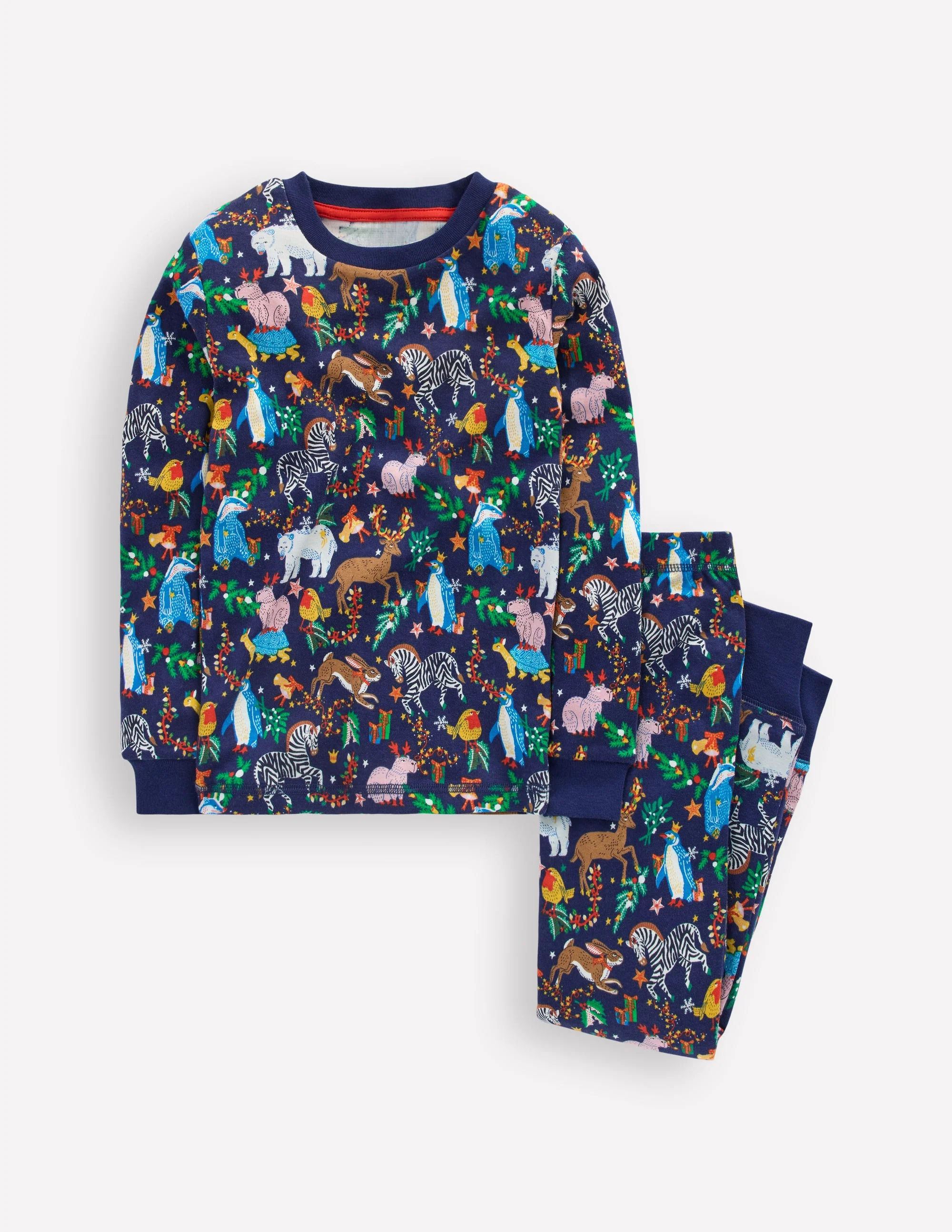 Snug Long John Pajamas-Medieval Christmas party